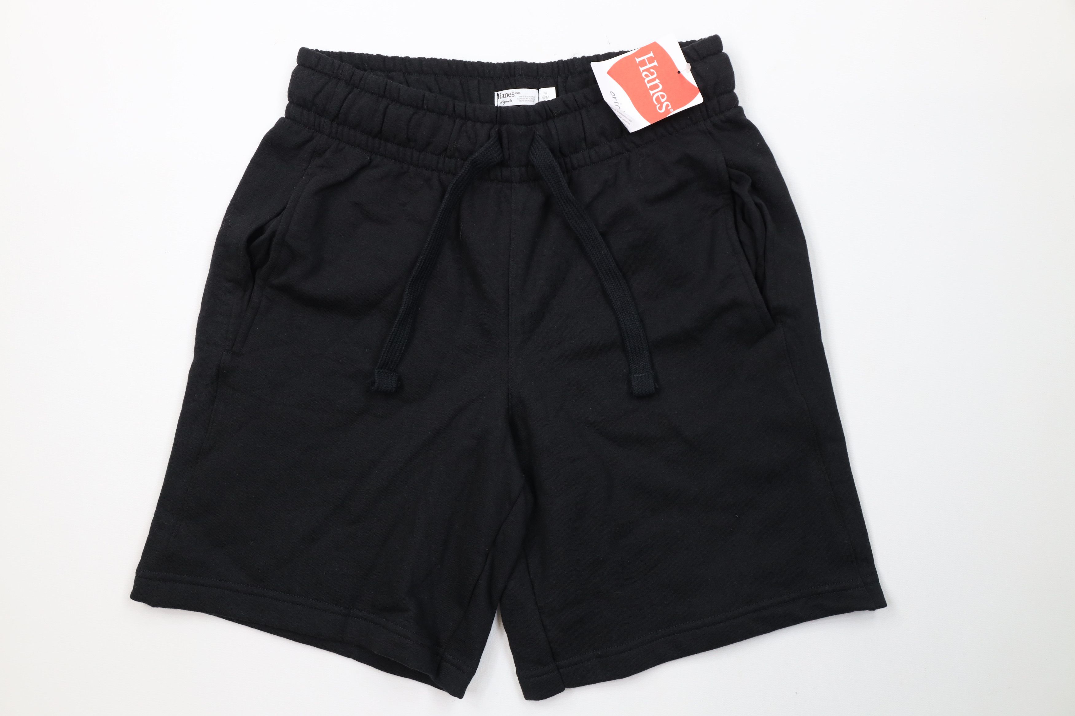 Hanes Deadstock Vintage Y2K Hanes Above Knee Sweatpants Shorts Size US 32 / EU 48 - 1 Thumbnail