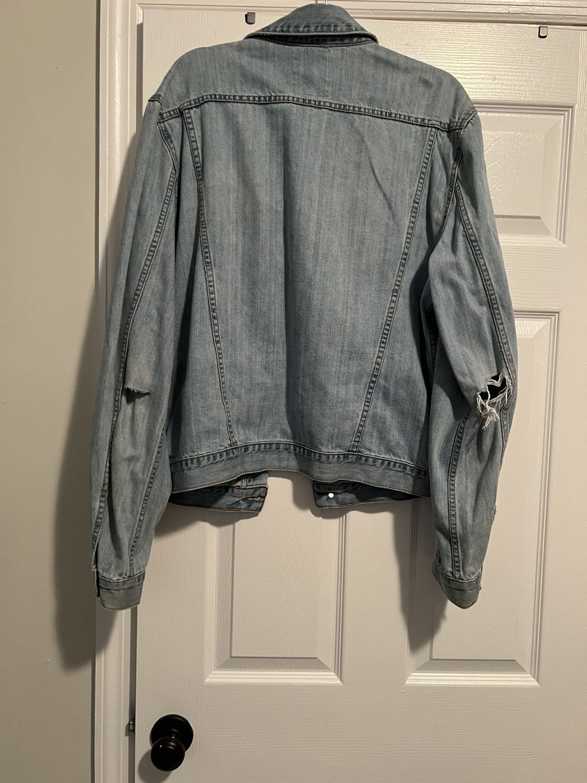 Calvin Klein Calvin Klein Vintage Denim Jacket Size XL Size US XL / EU 56 / 4 - 3 Thumbnail