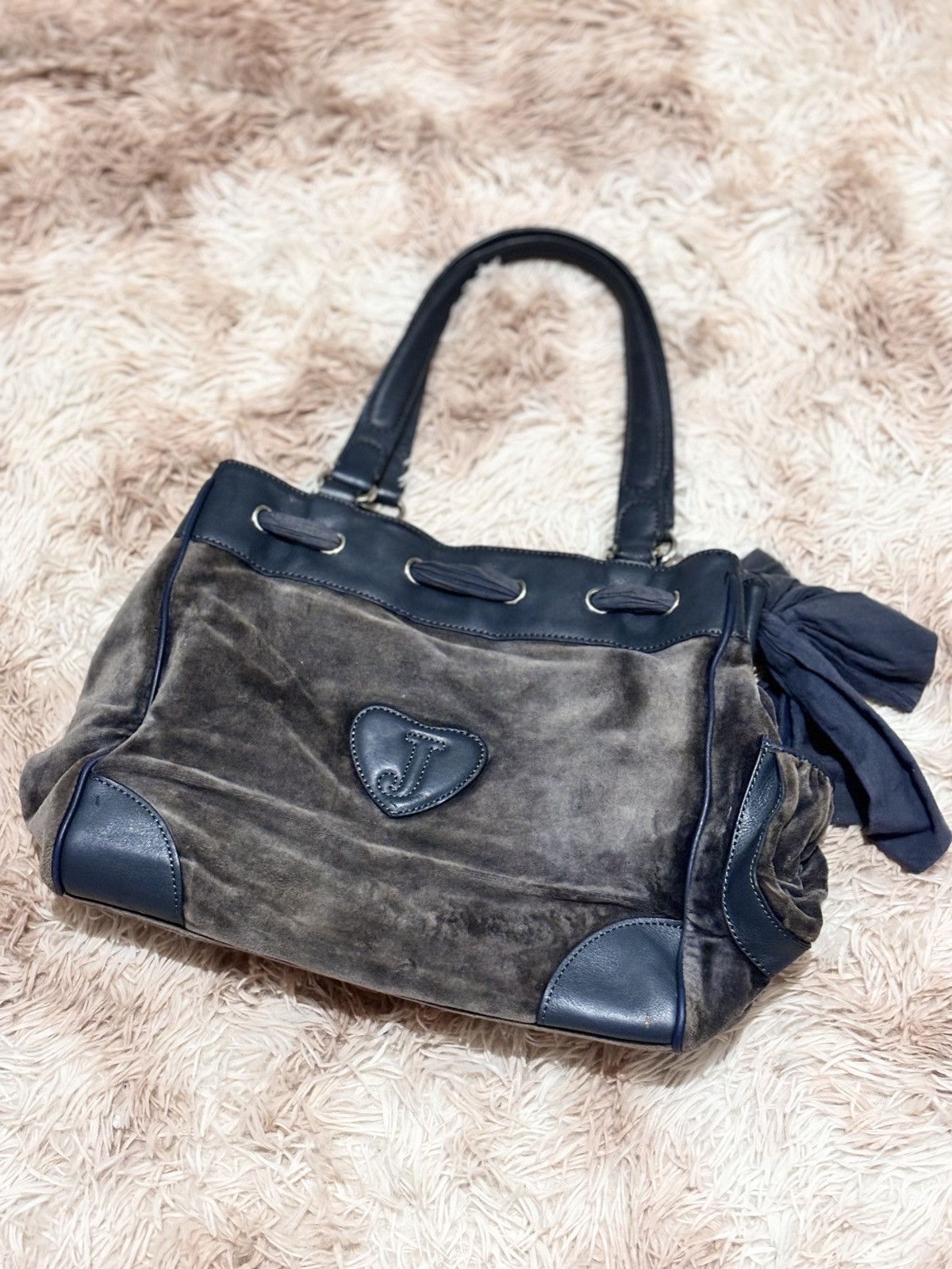 Juicy Couture × Vintage Vintage RARE Juicy Couture Scottie twin dogs Daydreamer bag Size ONE SIZE - 5 Thumbnail
