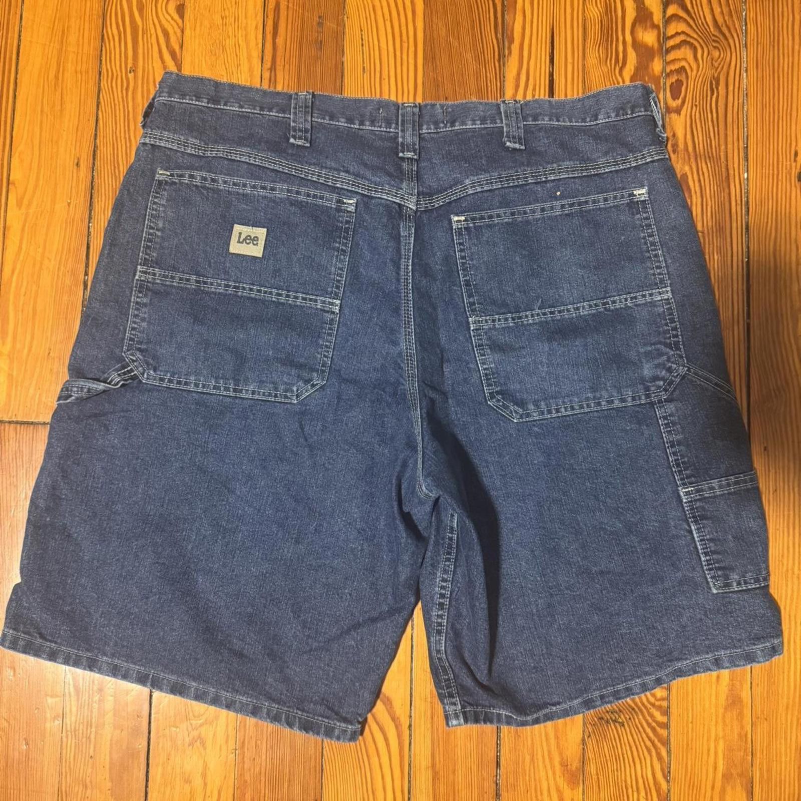 Lee Vintage Lee denim carpenter shorts Size US 40 / EU 56 - 2 Thumbnail