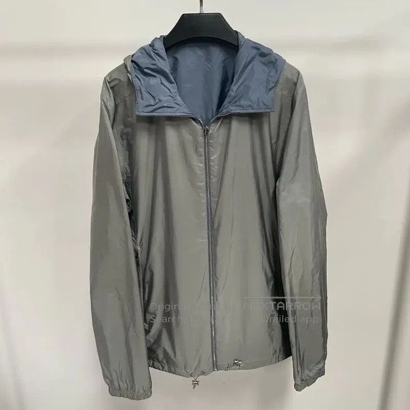 Prada Prada XL Navy Blue Men's Outer Jacket. Size US XL / EU 56 / 4 - 3 Thumbnail
