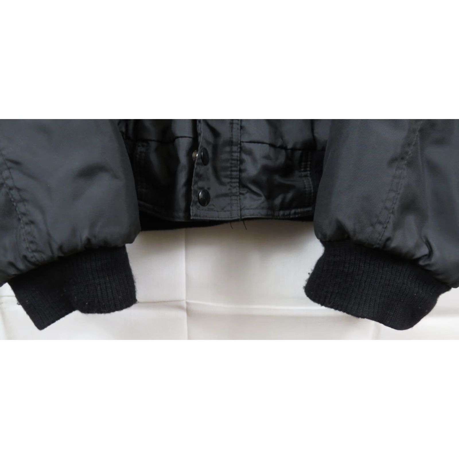 Harley Davidson VINTAGE Harley-Davidson Jacket Motorcycle Mens XL Black Nylon Belted Zip Size US XL / EU 56 / 4 - 3 Thumbnail
