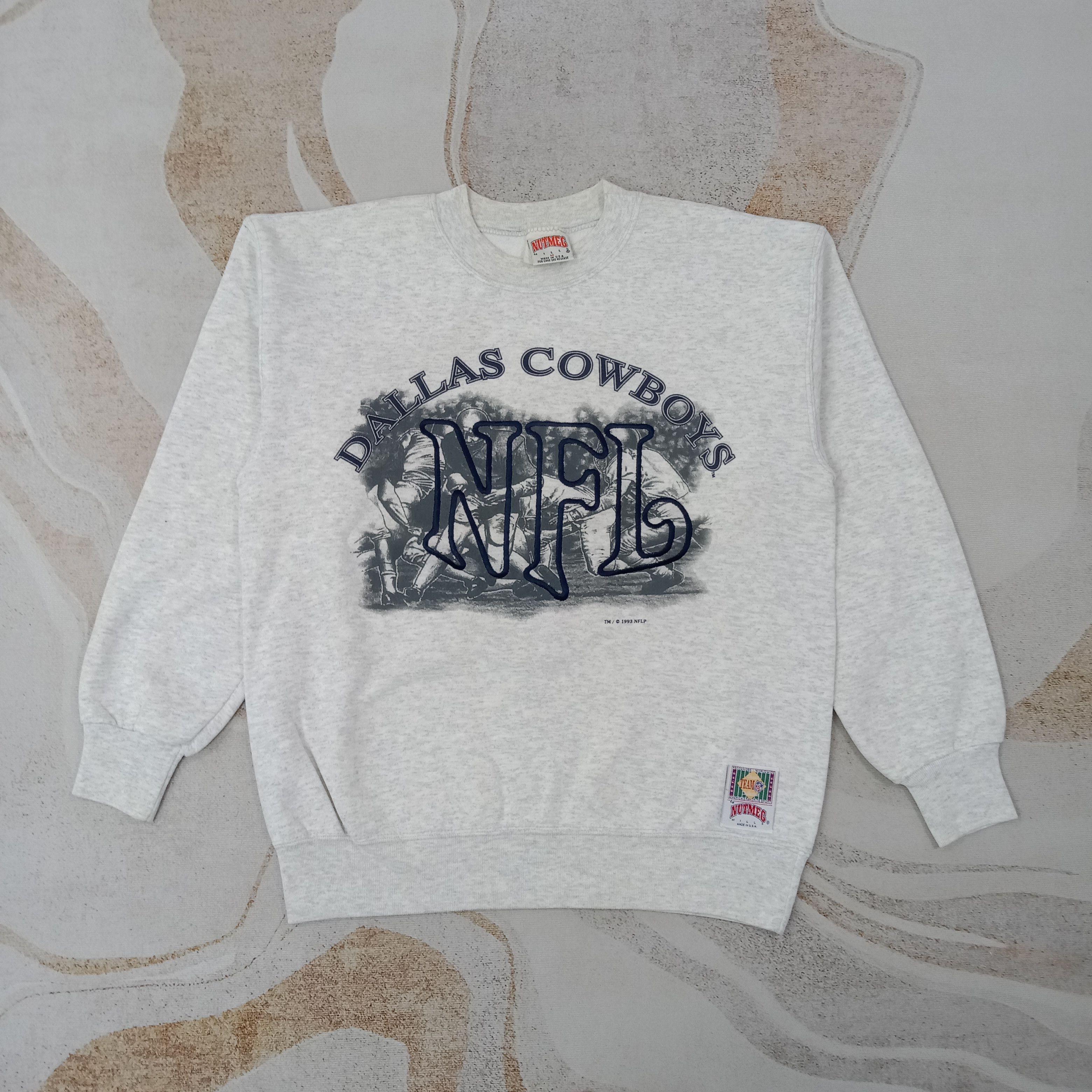 Nutmeg Dallas Cowboys Football Team Sweatshirt C261N18
