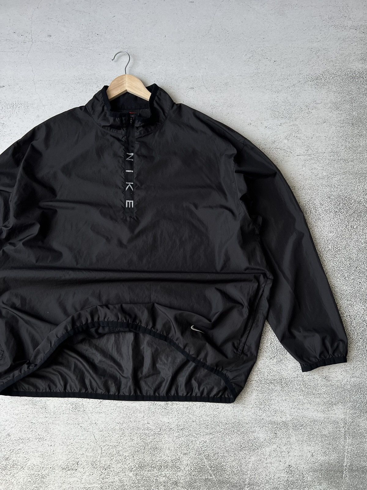 Nike Nike Vintage Black Anorak Jacket size XXL Size US XXL / EU 58 / 5 - 2 Thumbnail