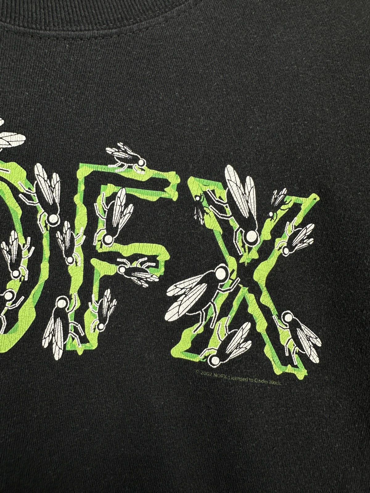 Band Tees Vintage NOFX Flies Logo Punk Rock Band Graphic T Shirt Tee Size US S / EU 44-46 / 1 - 5 Thumbnail