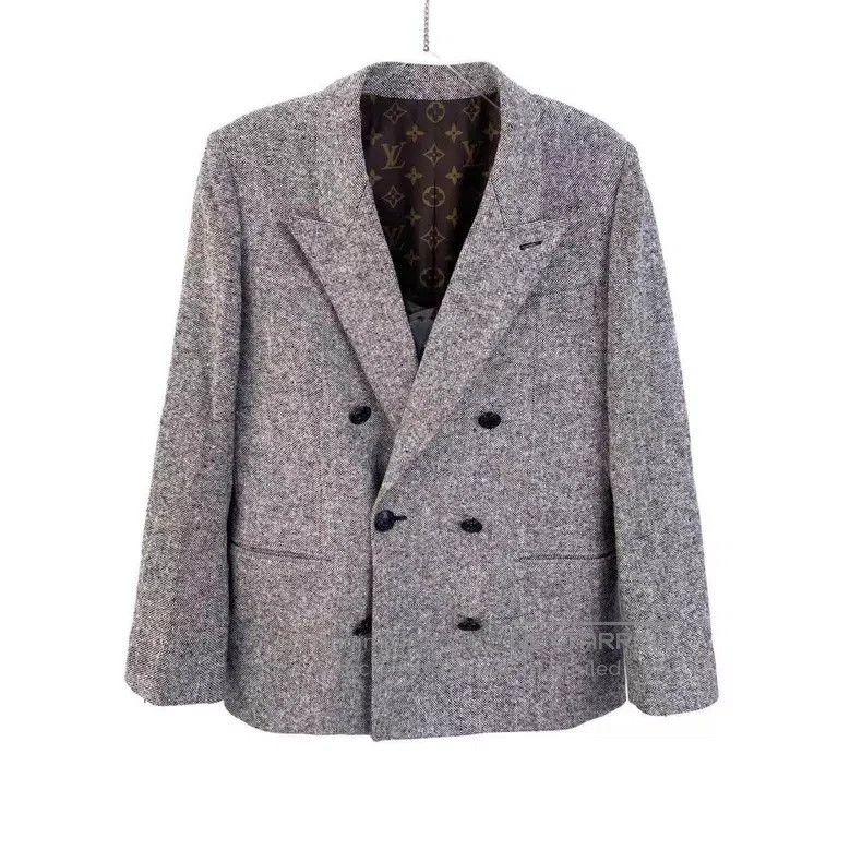 Louis Vuitton Louis Vuitton 24ss suit jacket with full print of presbyop Size XS / US 0-2 / IT 36-38 - 1 Thumbnail