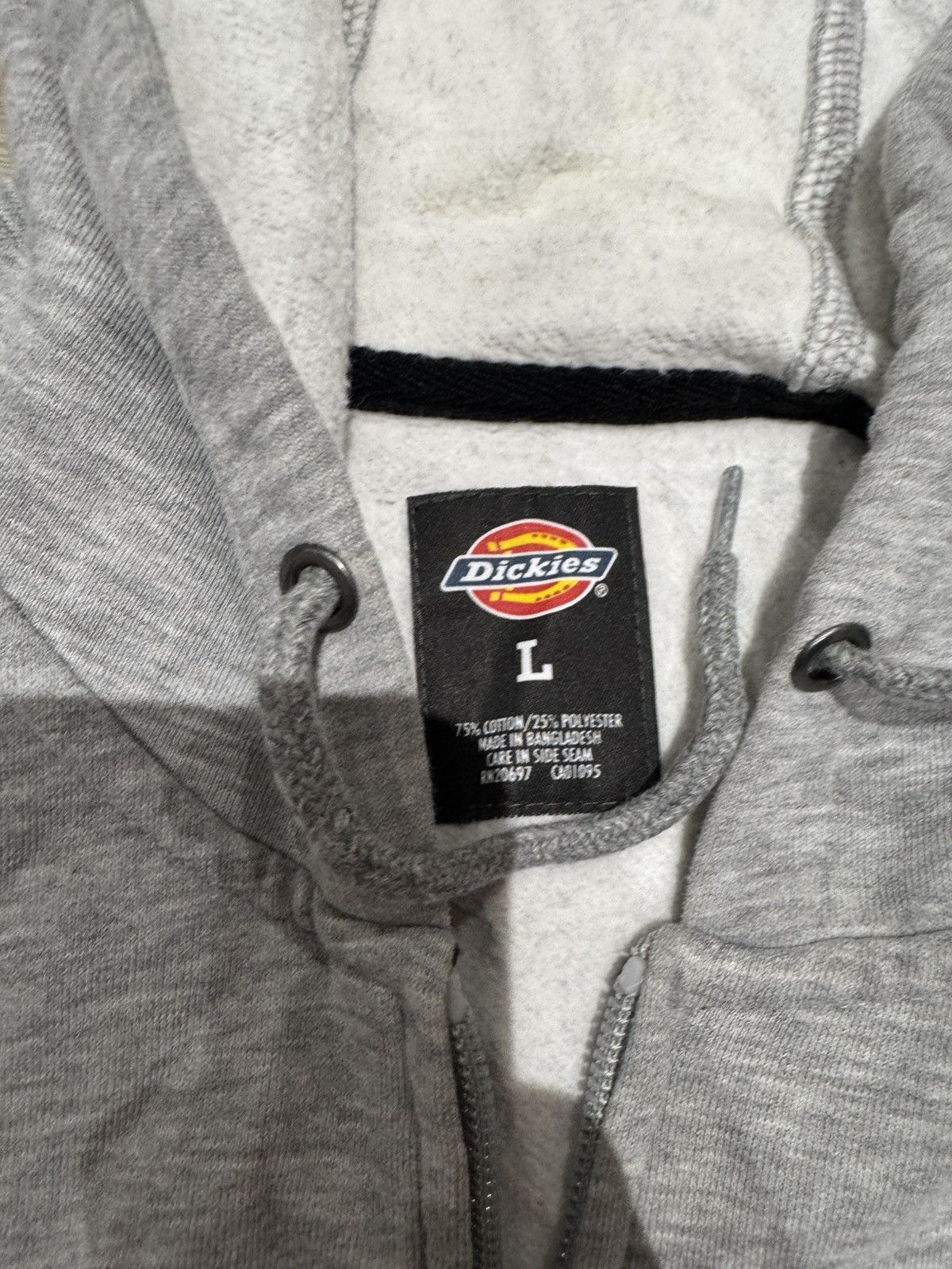 Dickies × Vintage Vintage Baggy Dickies Zip Up Size US L / EU 52-54 / 3 - 3 Thumbnail