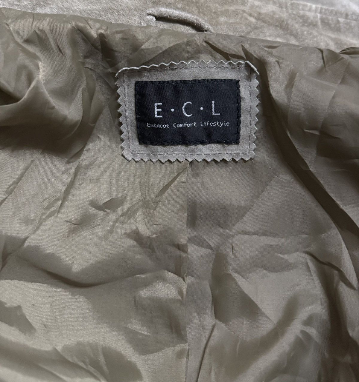 Japanese Brand E.C.L Jacket Leather Motorcycle Size US M / EU 48-50 / 2 - 5 Thumbnail