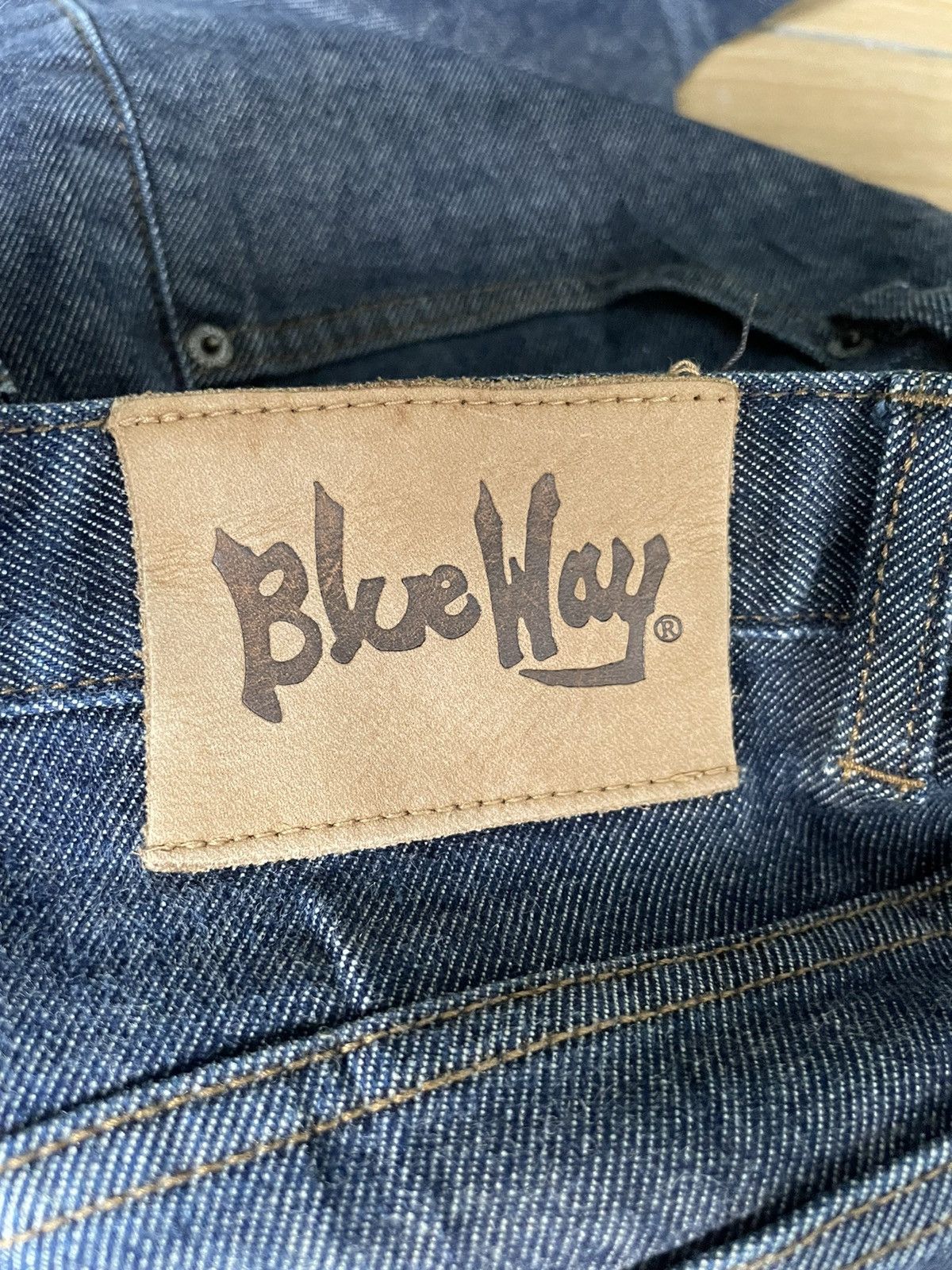 Japanese Brand Japan Brand Blue Way Flare Jeans Size US 31 - 13 Thumbnail