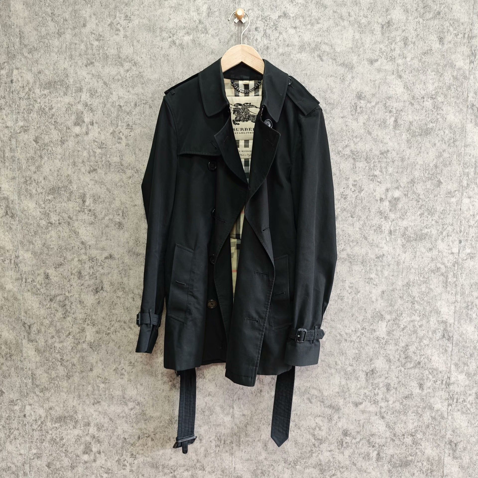Burberry Burberry Plaid Coat it_46 Women Size L / US 10 / IT 46 - 1 Thumbnail