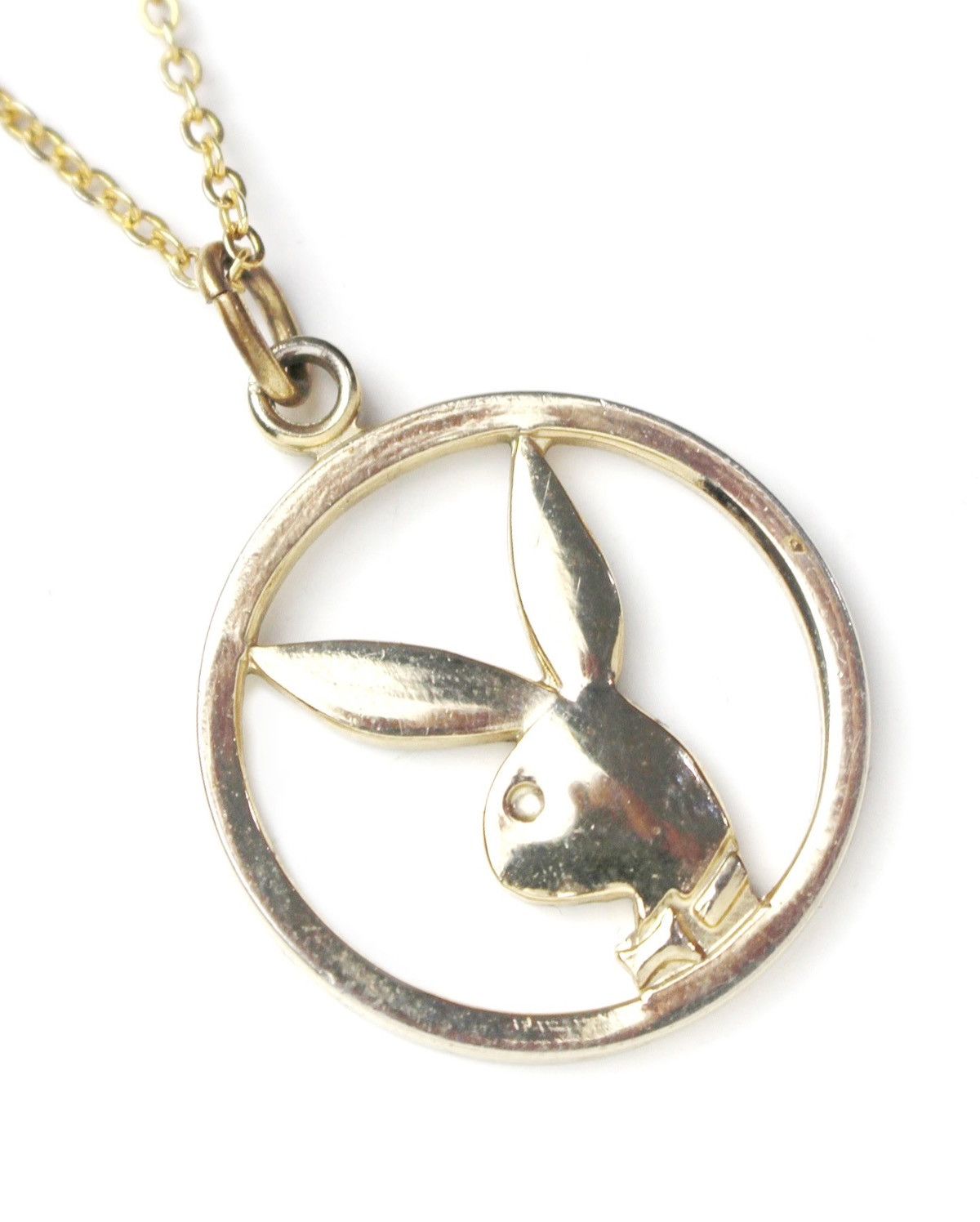 Hysteric Glamour × Playboy 2000S PLAYBOY BUNNY GOLD-PLATED PENDANT NECKLACE Size ONE SIZE - 3 Thumbnail
