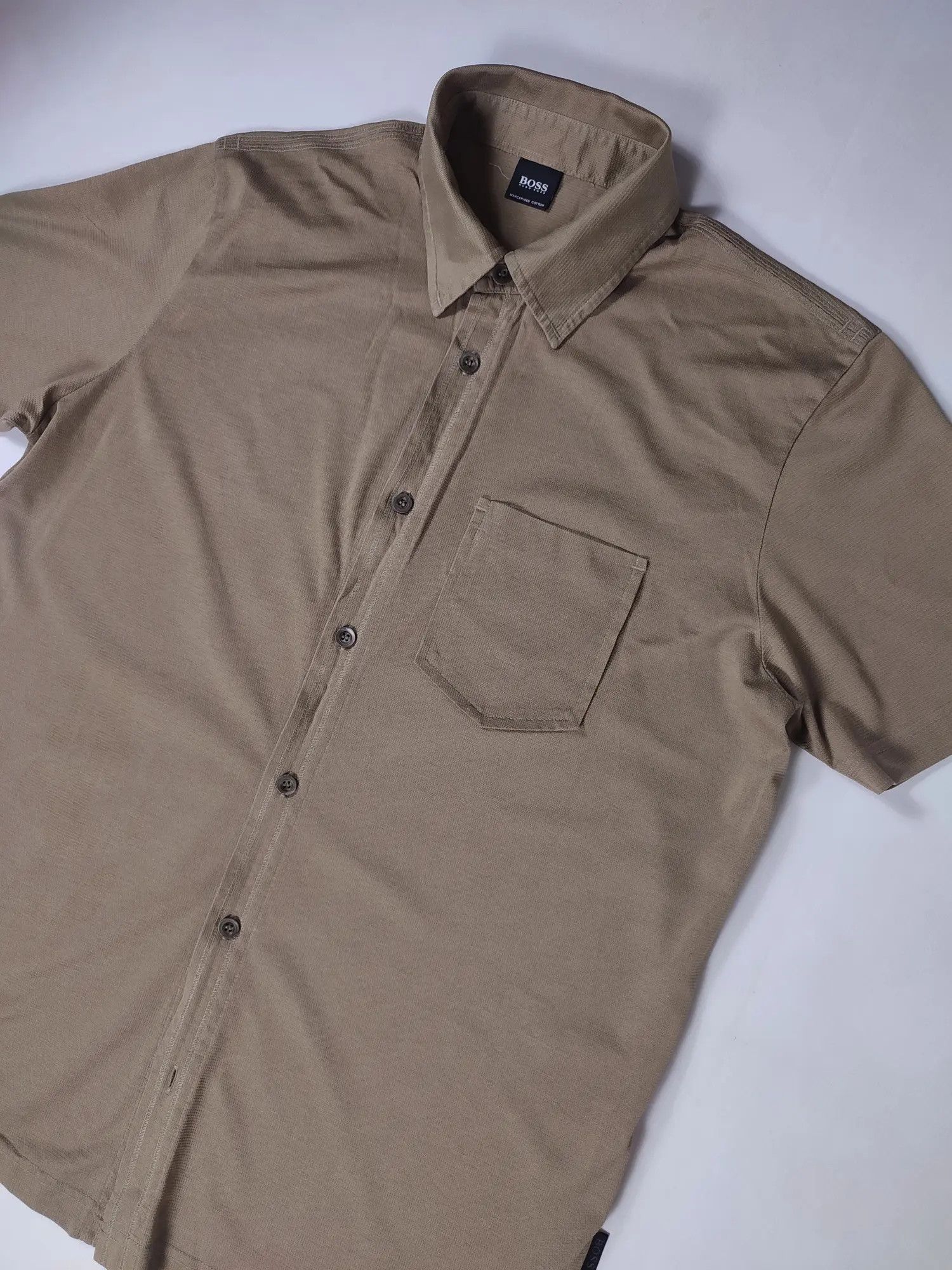 Hugo Boss × Vintage Vintage Hugo Boss shirt Size US L / EU 52-54 / 3 - 3 Thumbnail