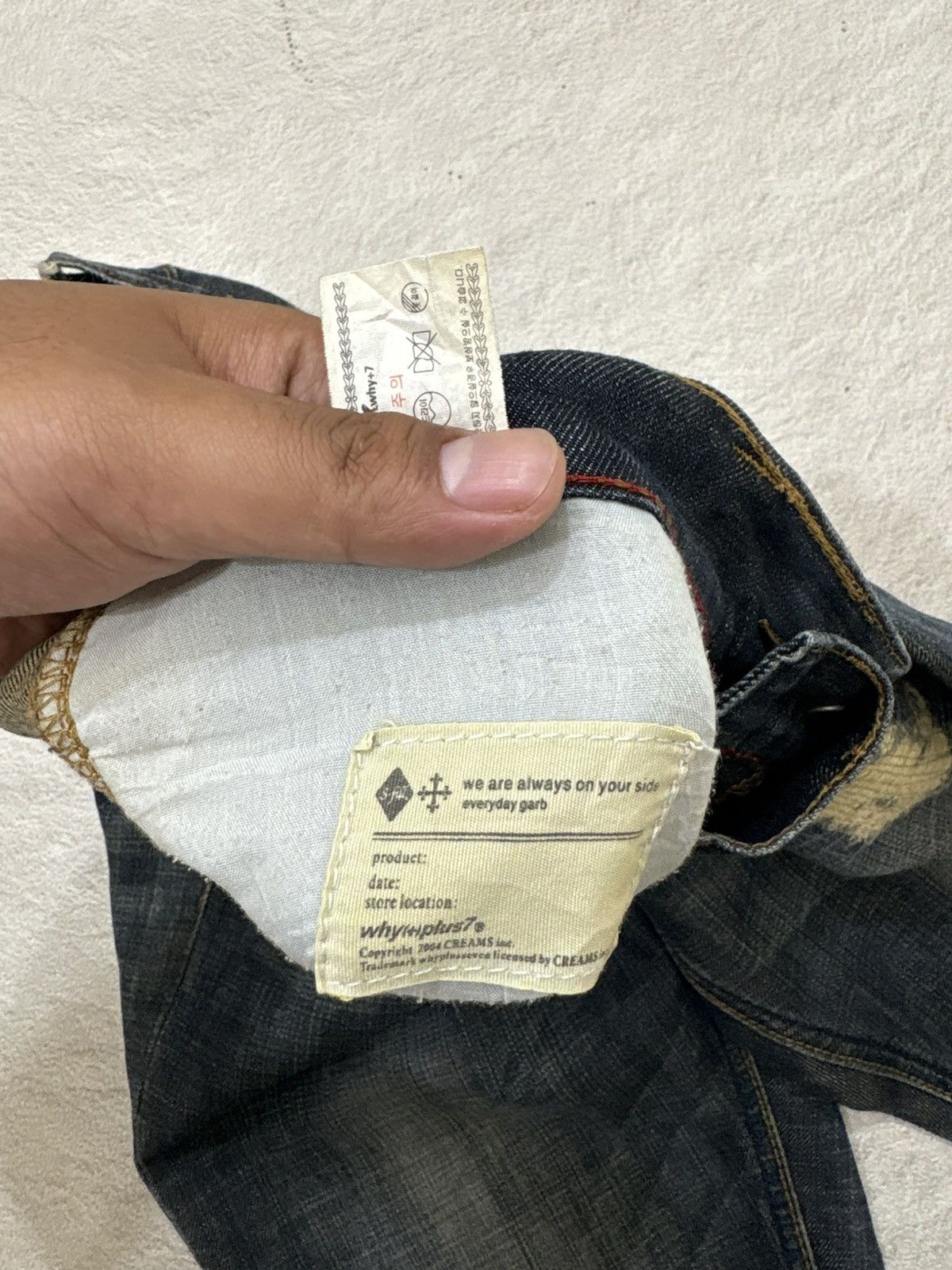 Kapital 2000s Japanese distreshed Sasiko denim kapital style Size US 32 / EU 48 - 6 Thumbnail