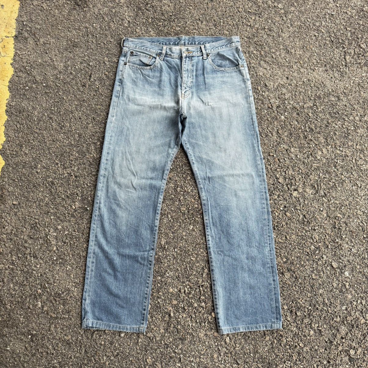 Japanese Brand VINTAGE JAPANESE FADED JEAN DENIM PANTS Size US 36 / EU 52 - 1 Thumbnail