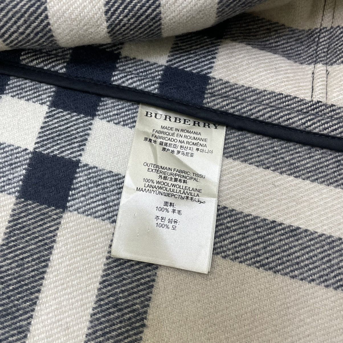 Burberry × Designer Burberry Knit Nova Check Duffle Jacket Size US S / EU 44-46 / 1 - 5 Thumbnail