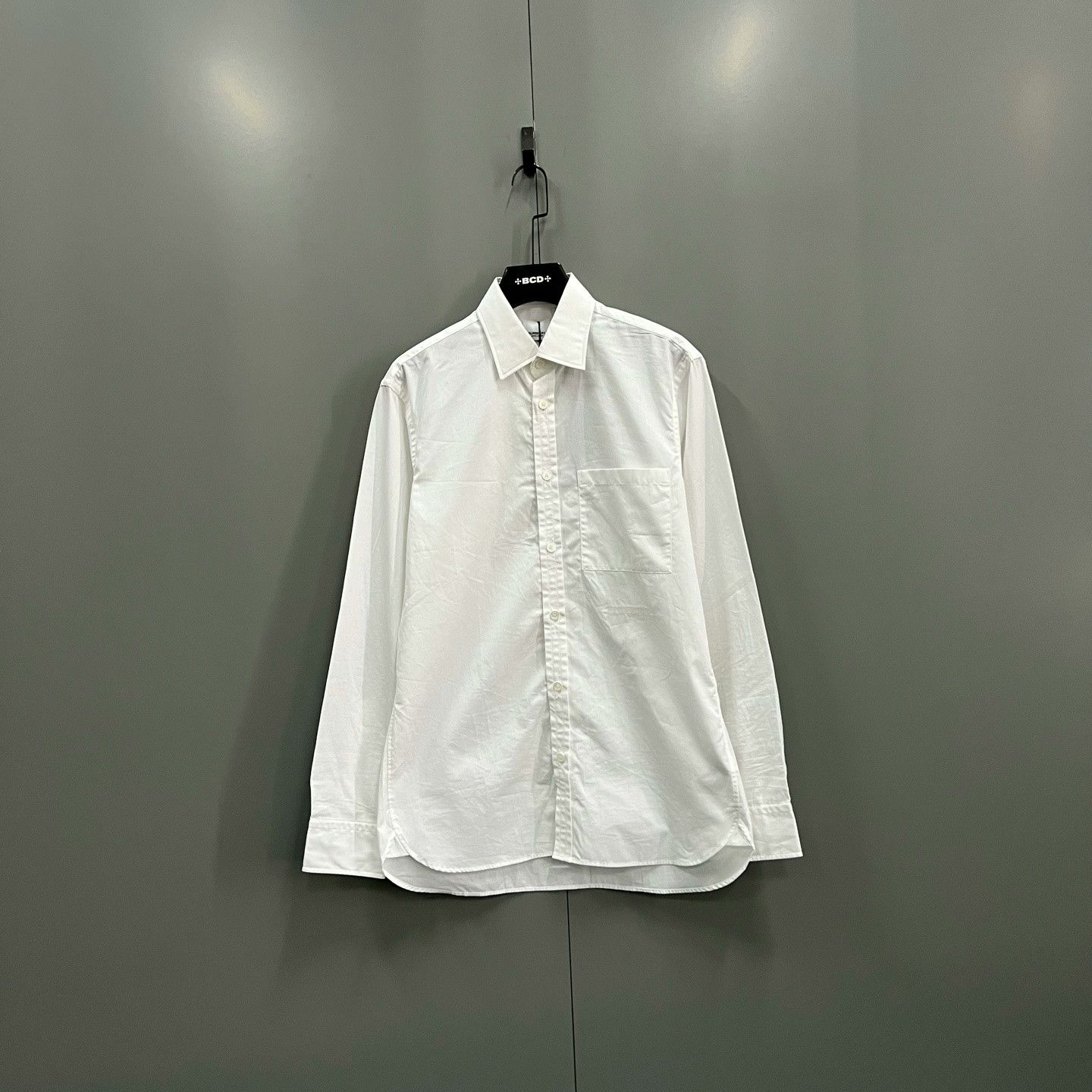 Burberry Burberry White Patch Pocket Shirt Size US M / EU 48-50 / 2 - 1 Thumbnail