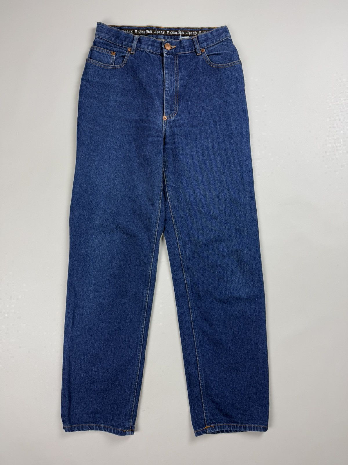 Jean Paul Gaultier Jean Paul Gaultier Vintage Unisex Denim Designer Jeans Size US 29 - 1 Thumbnail