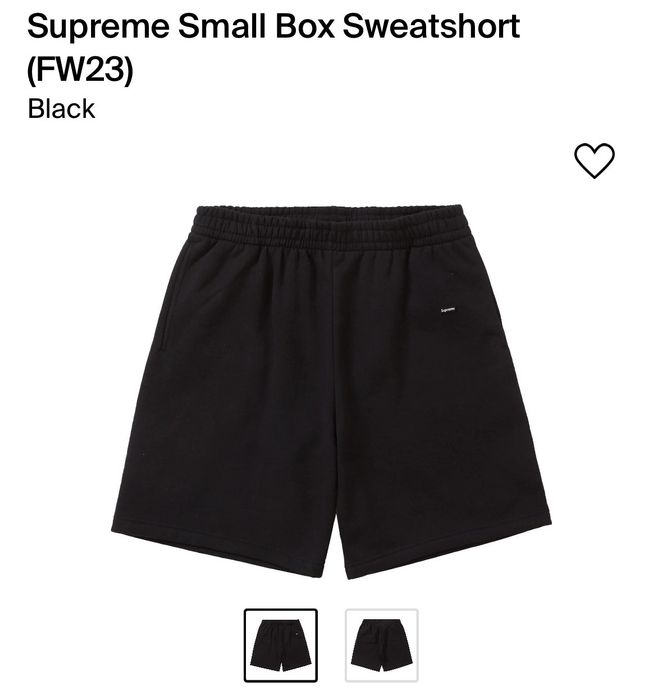 Supreme Supreme Small Box Sweatshort | Grailed