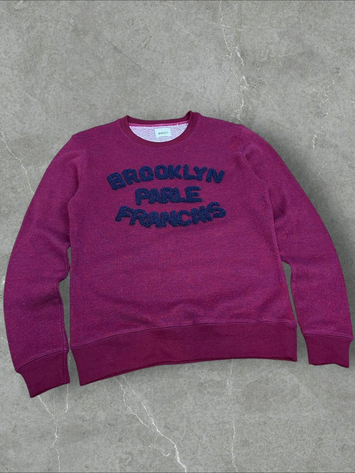 Brooklyn We Go Hard BWGH Brooklyn We Go Hard Sweatshirt Crewneck Parle Francais Size US S / EU 44-46 / 1 - 4 Thumbnail