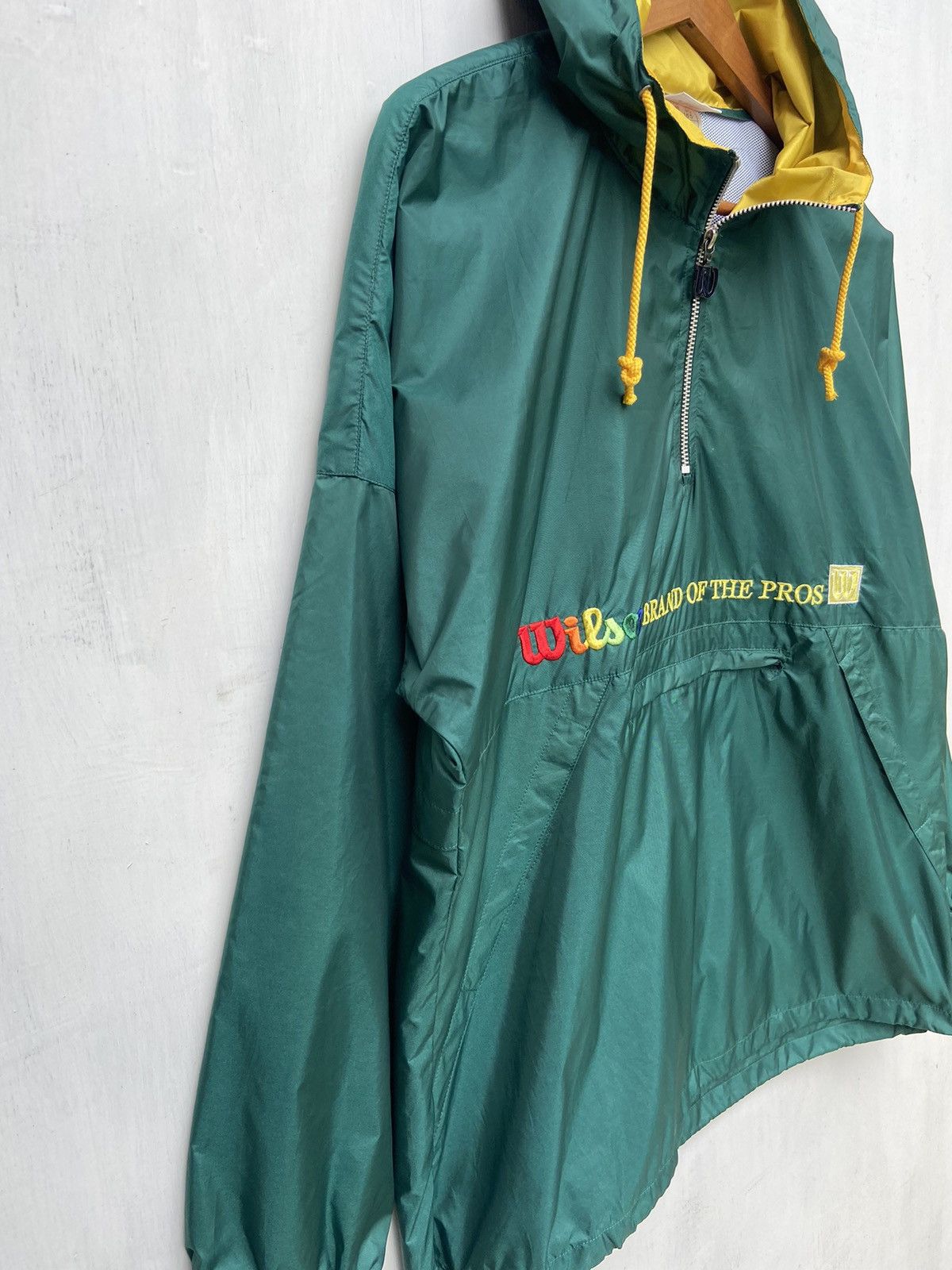 Wilson Vintage 90s Vintage Wilson windbreaker jacket anorak Size US M / EU 48-50 / 2 - 7 Thumbnail