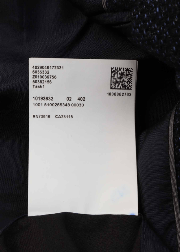 Hugo Boss Hugo Boss Textured Wool Blend Single Breasted Coat Size 3XL Size US XXL / EU 58 / 5 - 4 Thumbnail