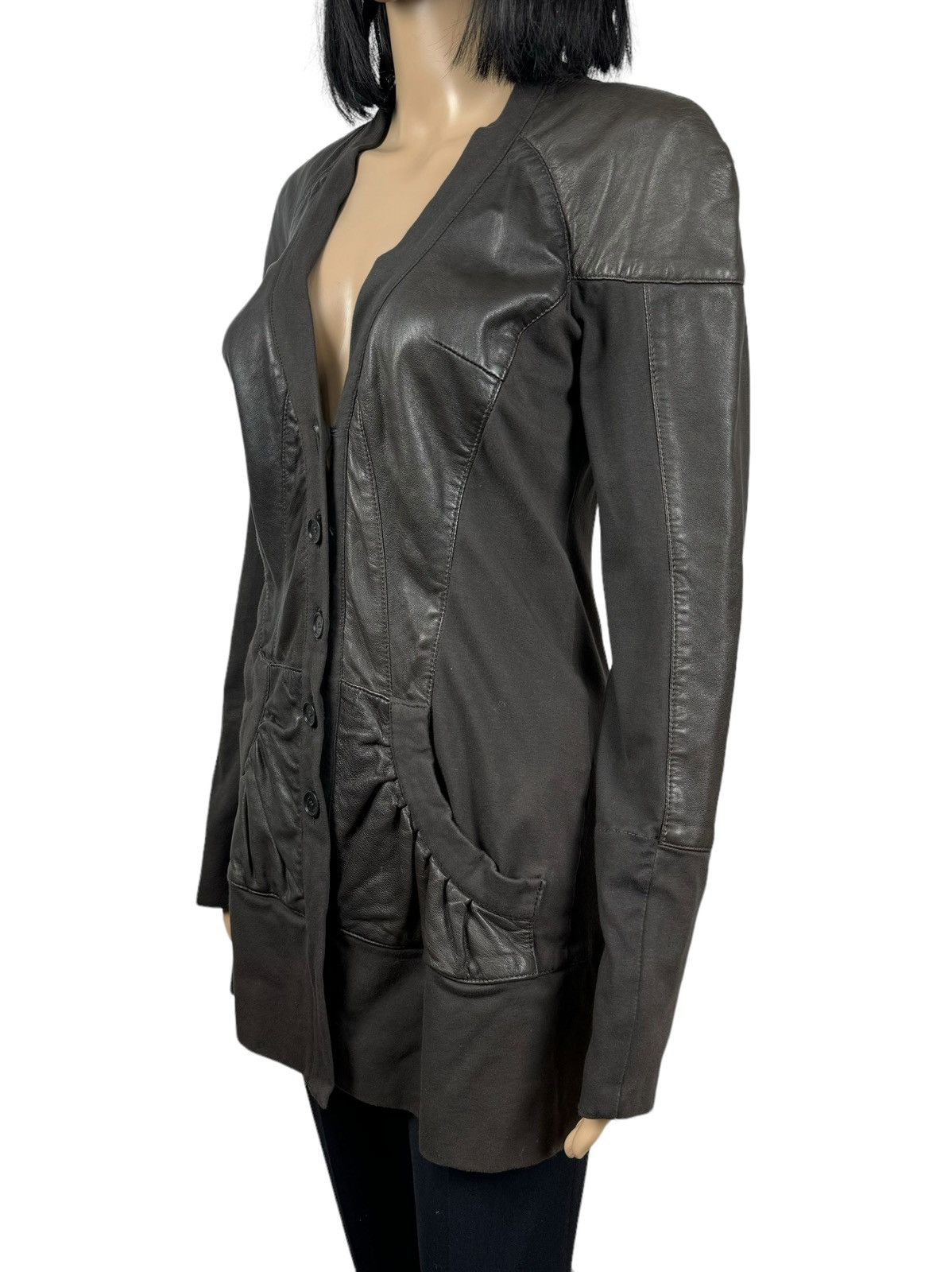 Jean Paul Gaultier Jean Paul Gaultier Genuine Leather Jacket Archive Vintage Size M / US 6-8 / IT 42-44 - 6 Thumbnail