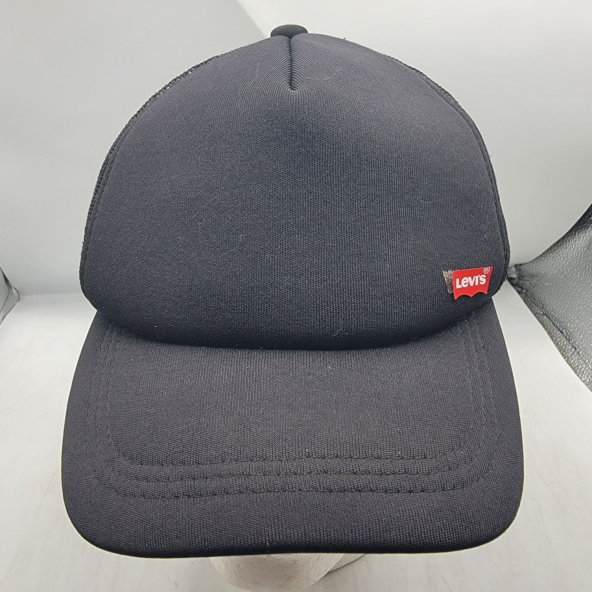 Levi's Levis Adults Black Trucker Hat Casual Adjustable Outdoors Li Size ONE SIZE - 1 Thumbnail
