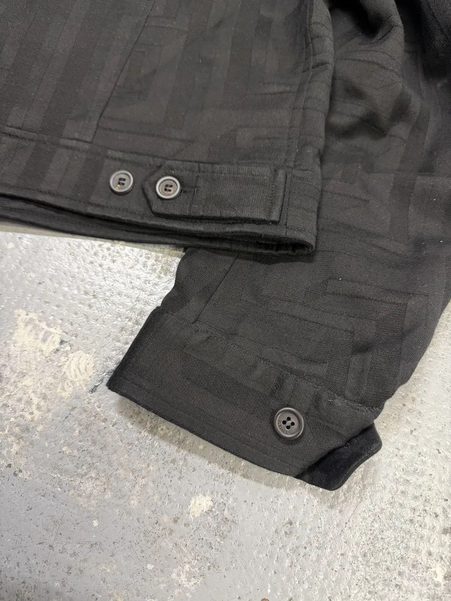 Vintage 1990s Giacca Versace Black Geometrical Jacket Size US M / EU 48-50 / 2 - 12 Thumbnail