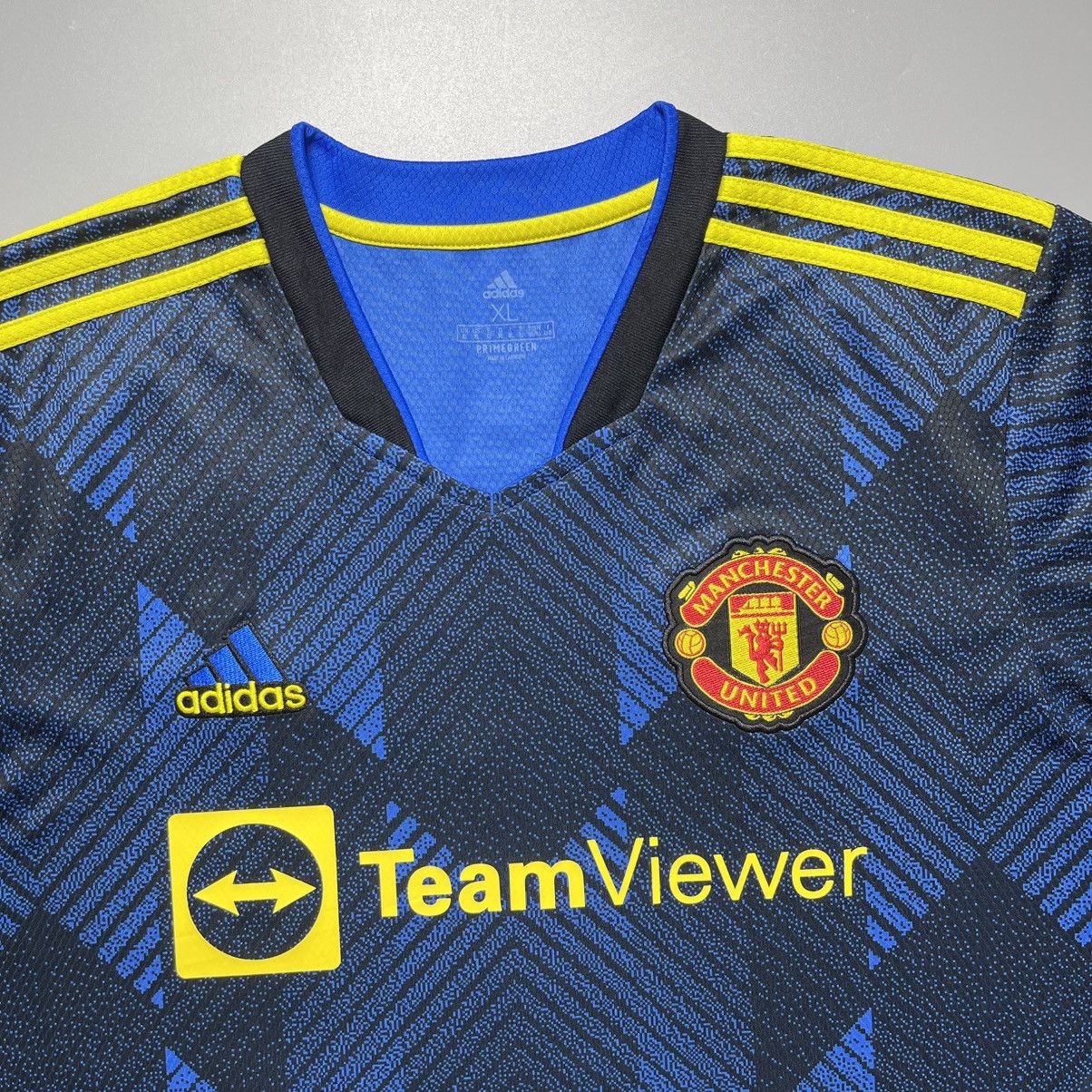 Nike MAN UNITED ADIDAS 2021/2022 FOOTBALL THIRD JERSEY #7 RONALDO Size US XL / EU 56 / 4 - 4 Thumbnail