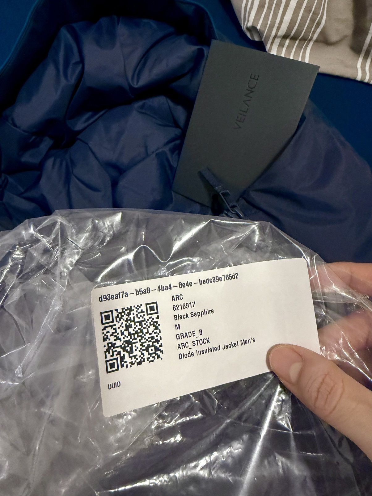 Arc'teryx Arc'teryx Veilance Navy Diode Insulated Jacket Men's M Size US M / EU 48-50 / 2 - 9 Thumbnail