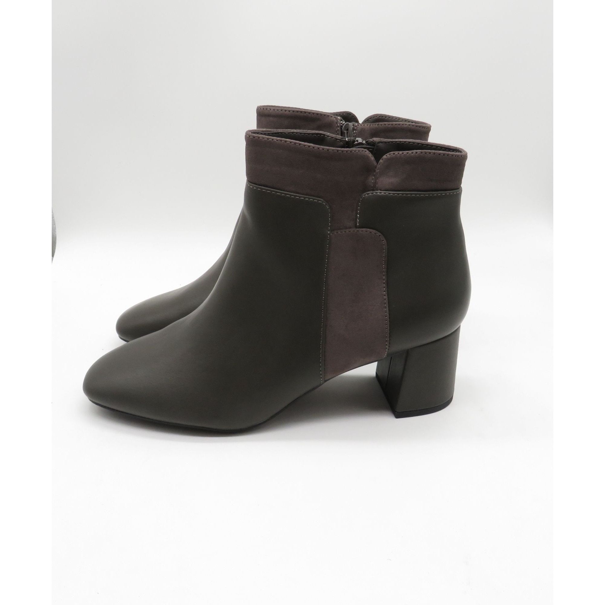 Other Bella Vita Medley Women's Grey Ankle Boots With Super Suede Size US 11 / IT 41 - 5 Thumbnail