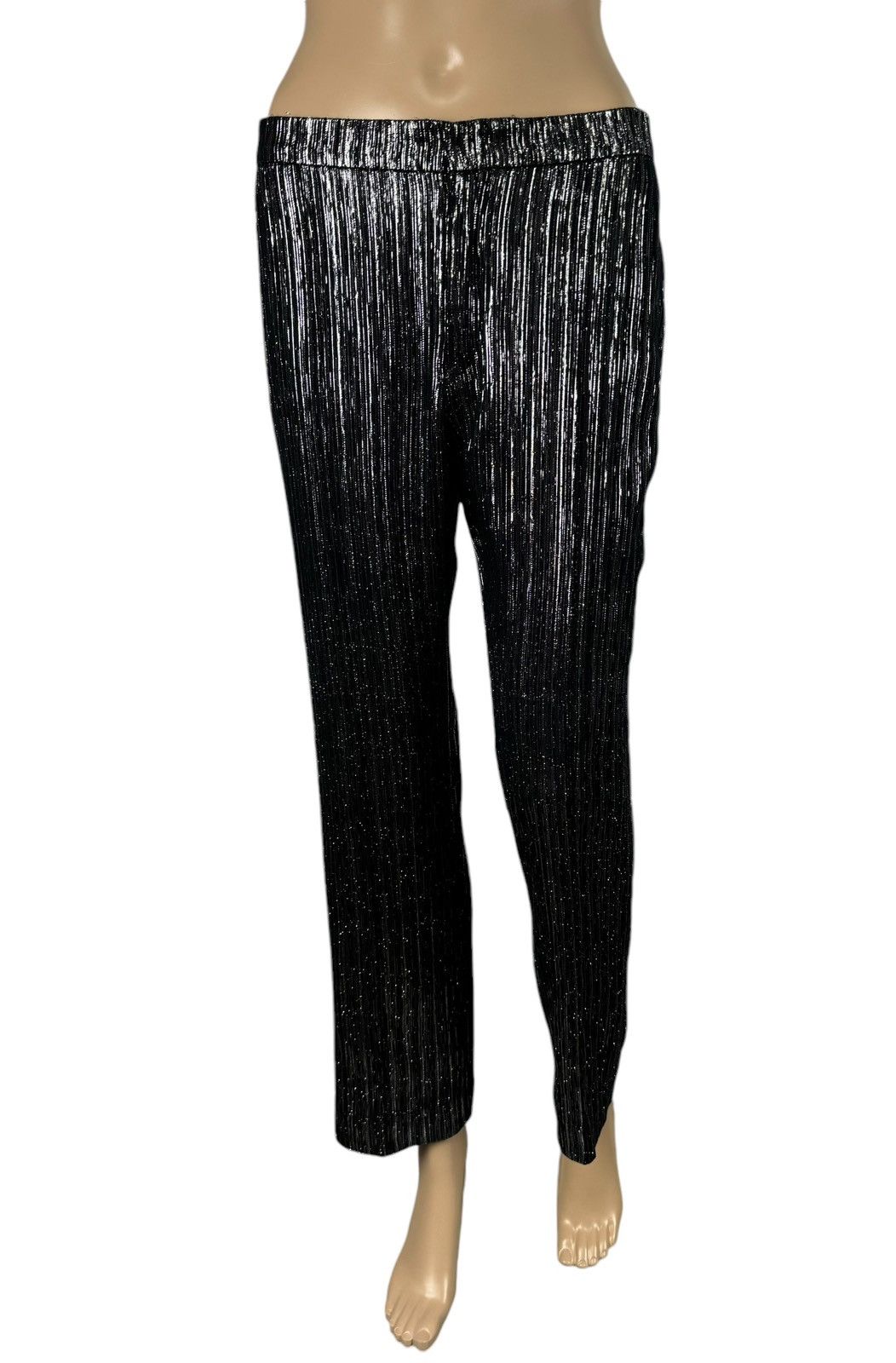 Isabel Marant Isabel Marant Metalized Shiny Pants Viscose-Silk size 38 Size 27" / US 4 / IT 40 - 2 Thumbnail