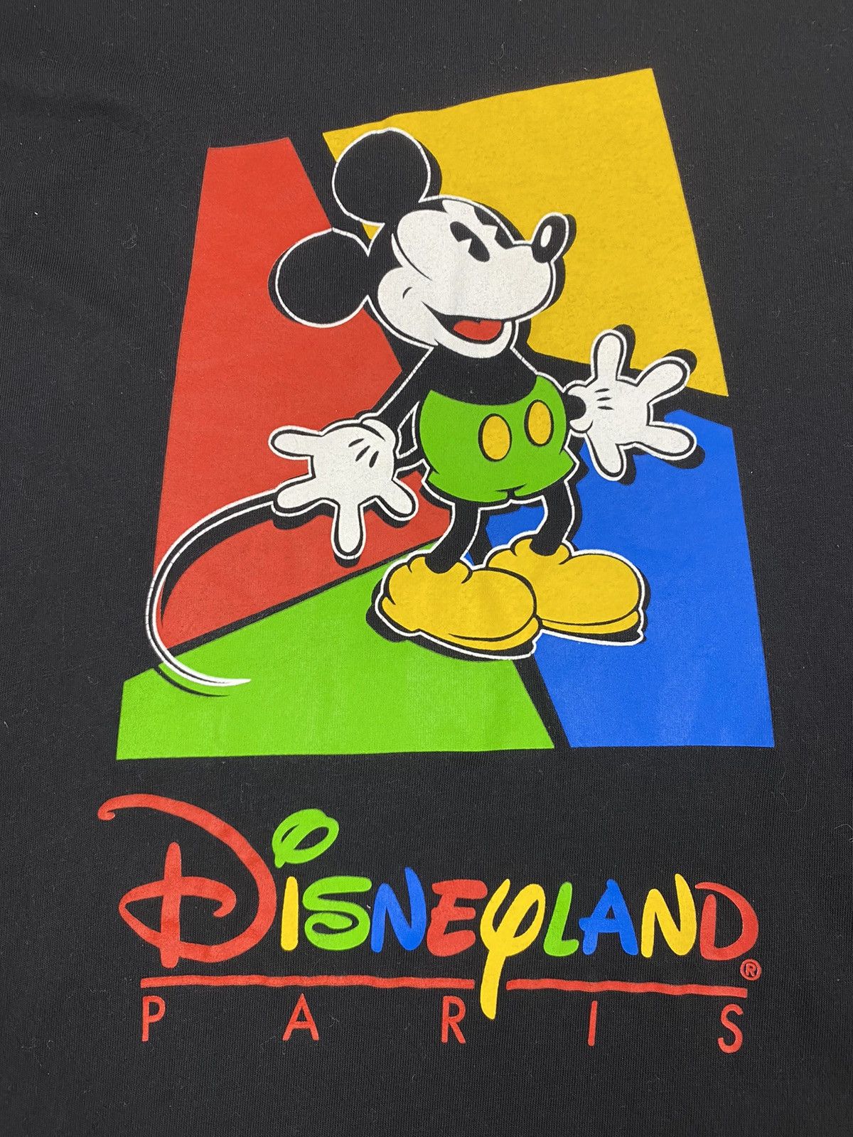 Vintage 1990ʼs Vintage Mickey Mouse Disneyland Paris Graphic Tee Size US L / EU 52-54 / 3 - 4 Thumbnail