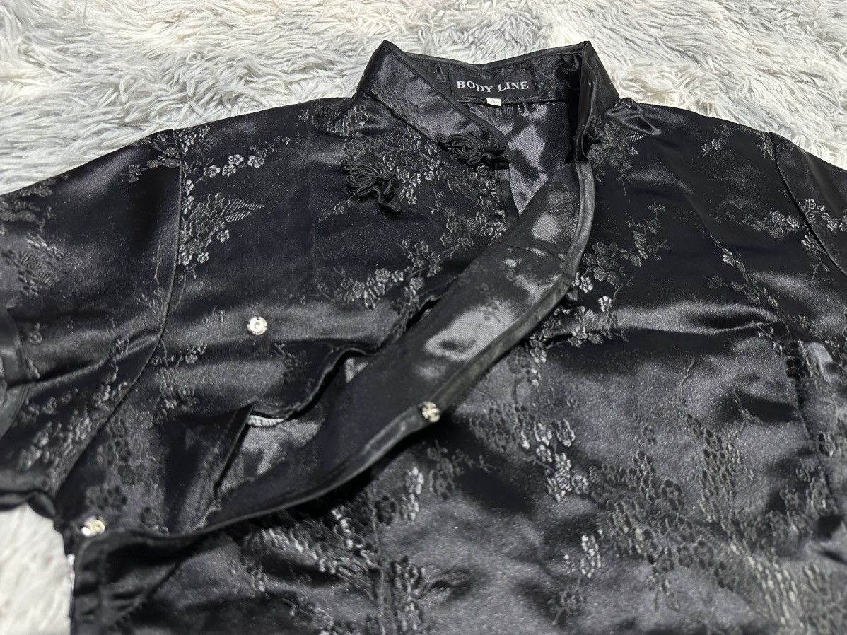 Japanese Brand 🔥Sick Y2K Body Line Asymmetric Qipao Dress Vkei Goth Punk Size XL / US 12-14 / IT 48-50 - 5 Thumbnail
