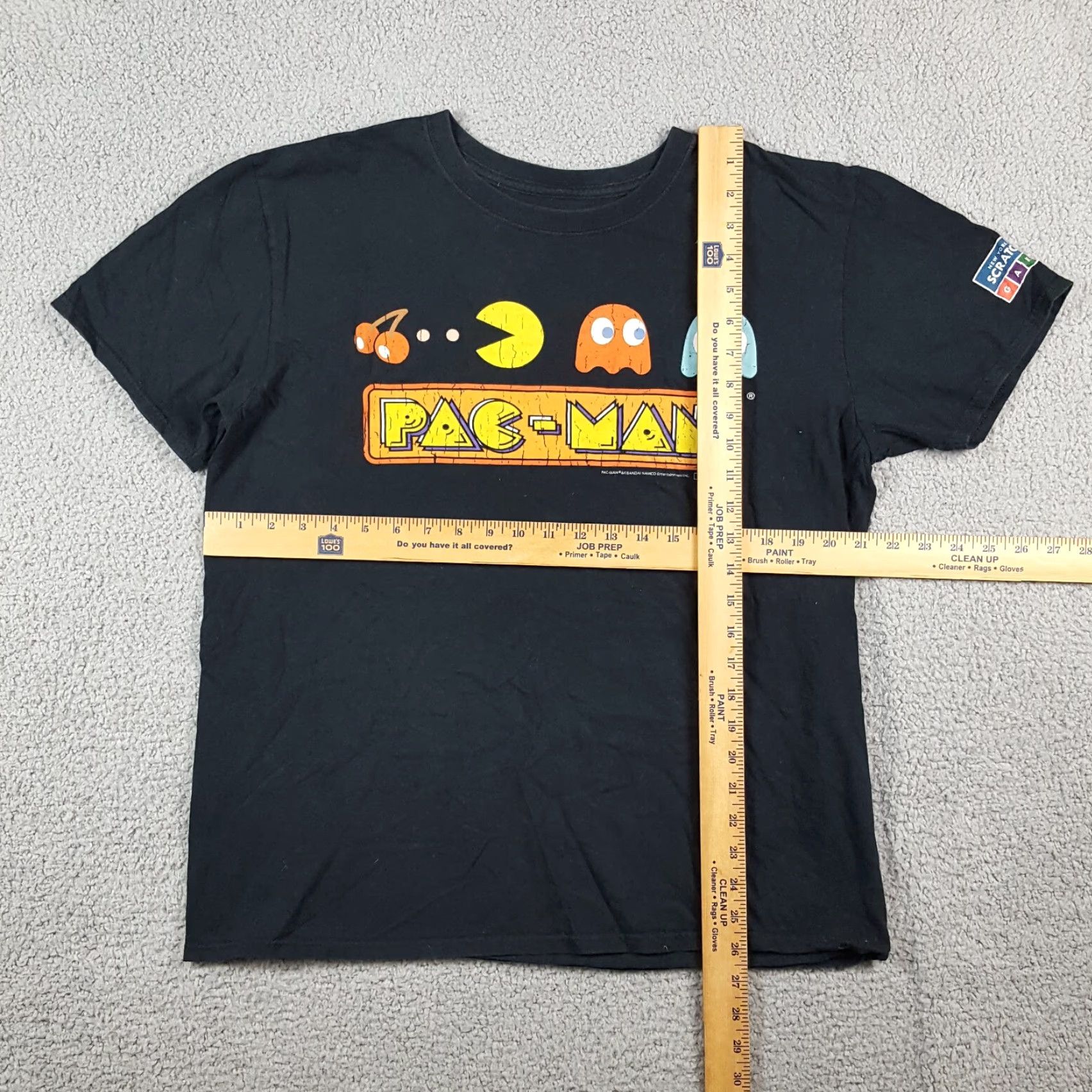 Etro VINTAGE Bandai Pac-Man 90s Video Game T-Shirt Men’s Large Black Retro Size US L / EU 52-54 / 3 - 6 Thumbnail