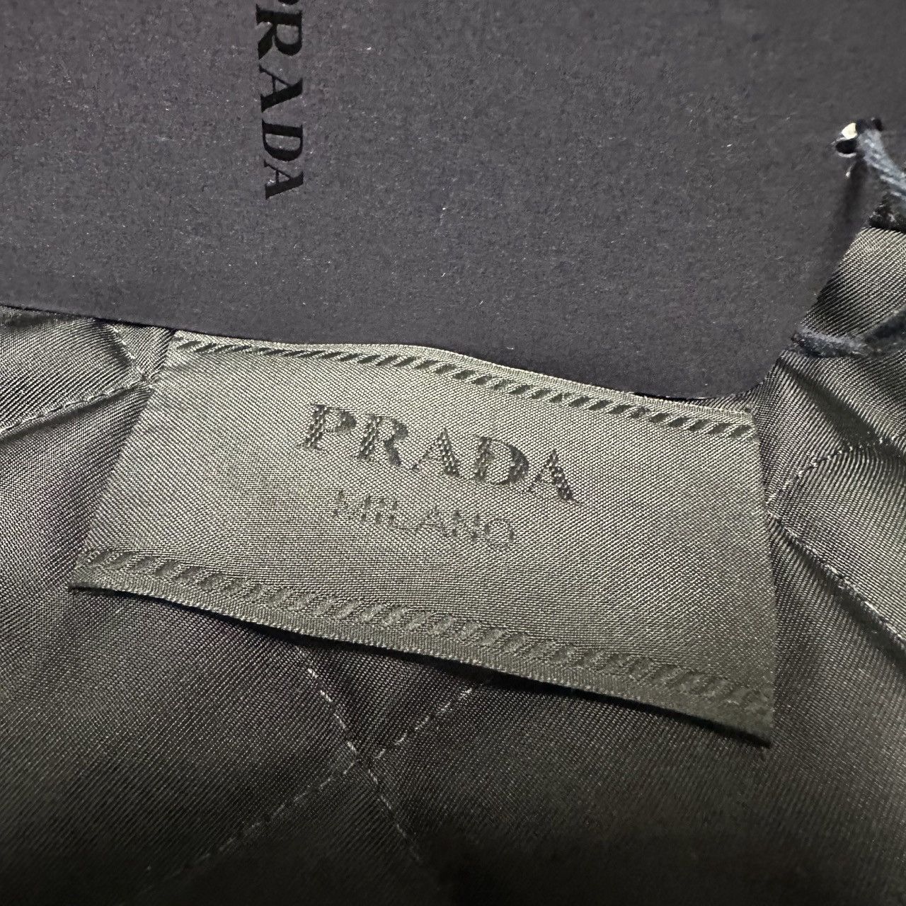 Prada Prada mens size S small black re-nylon Jacket gilet Vest Size US S / EU 44-46 / 1 - 12 Thumbnail