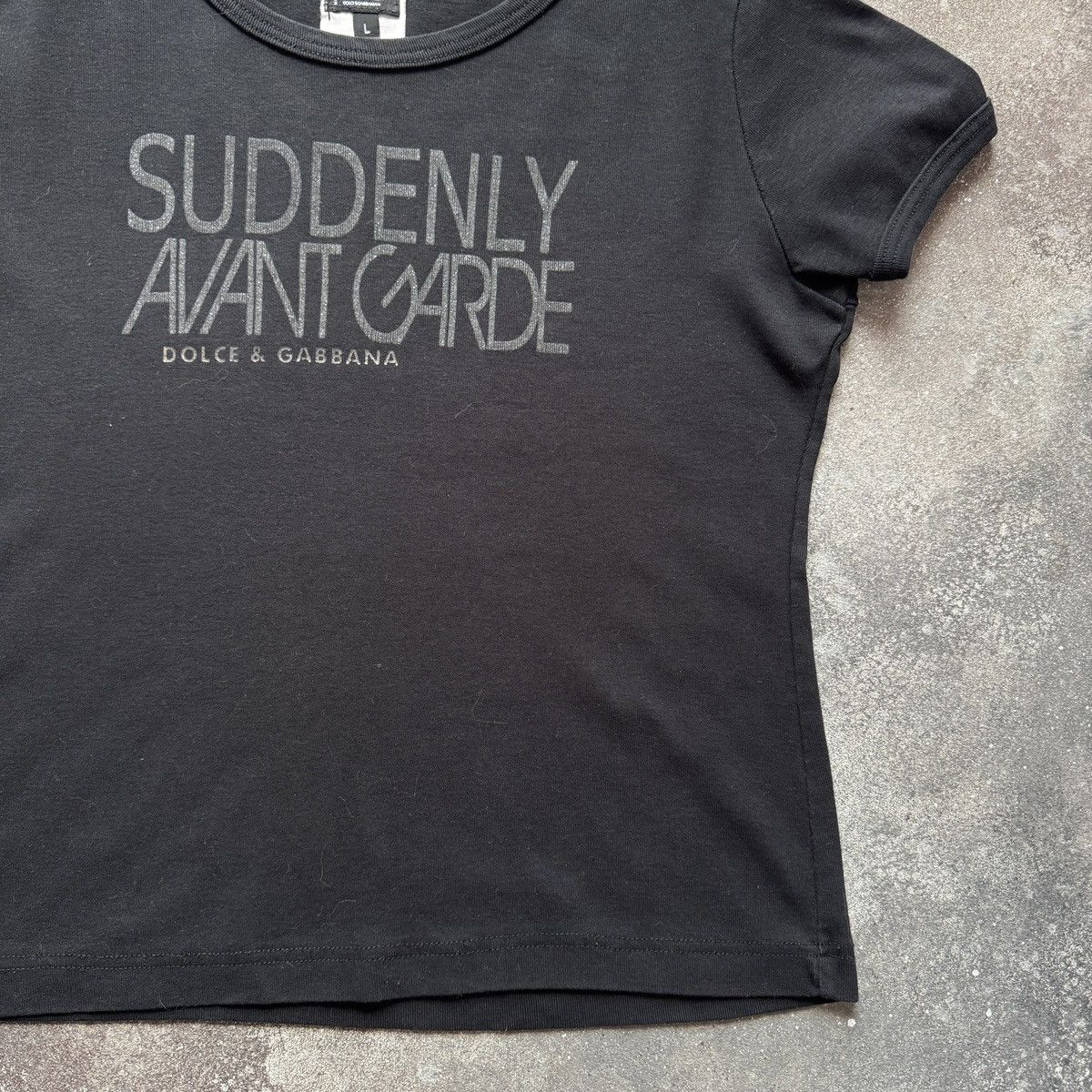 Dolce & Gabbana D&G Dolce & Gabbana Vintage Avant Garde T-Shirt Size L / US 10 / IT 46 - 6 Thumbnail