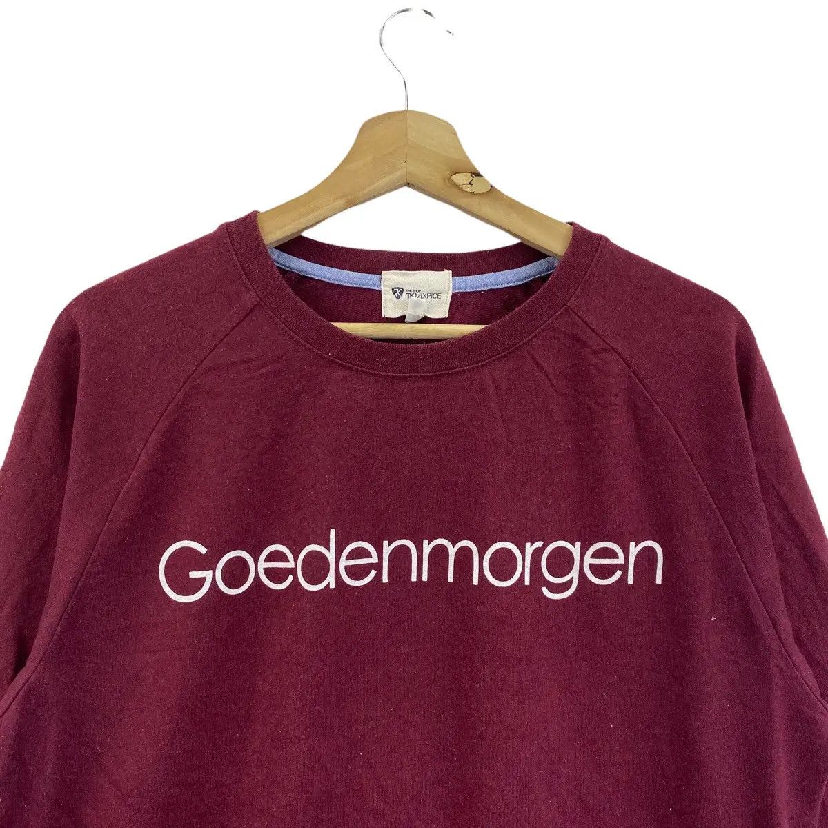Takeo Kikuchi Vtg TAKEO KIKUCHI GOEDENMORGEN Sweatshirt Sweater Pullover Size L / US 10 / IT 46 - 3 Thumbnail