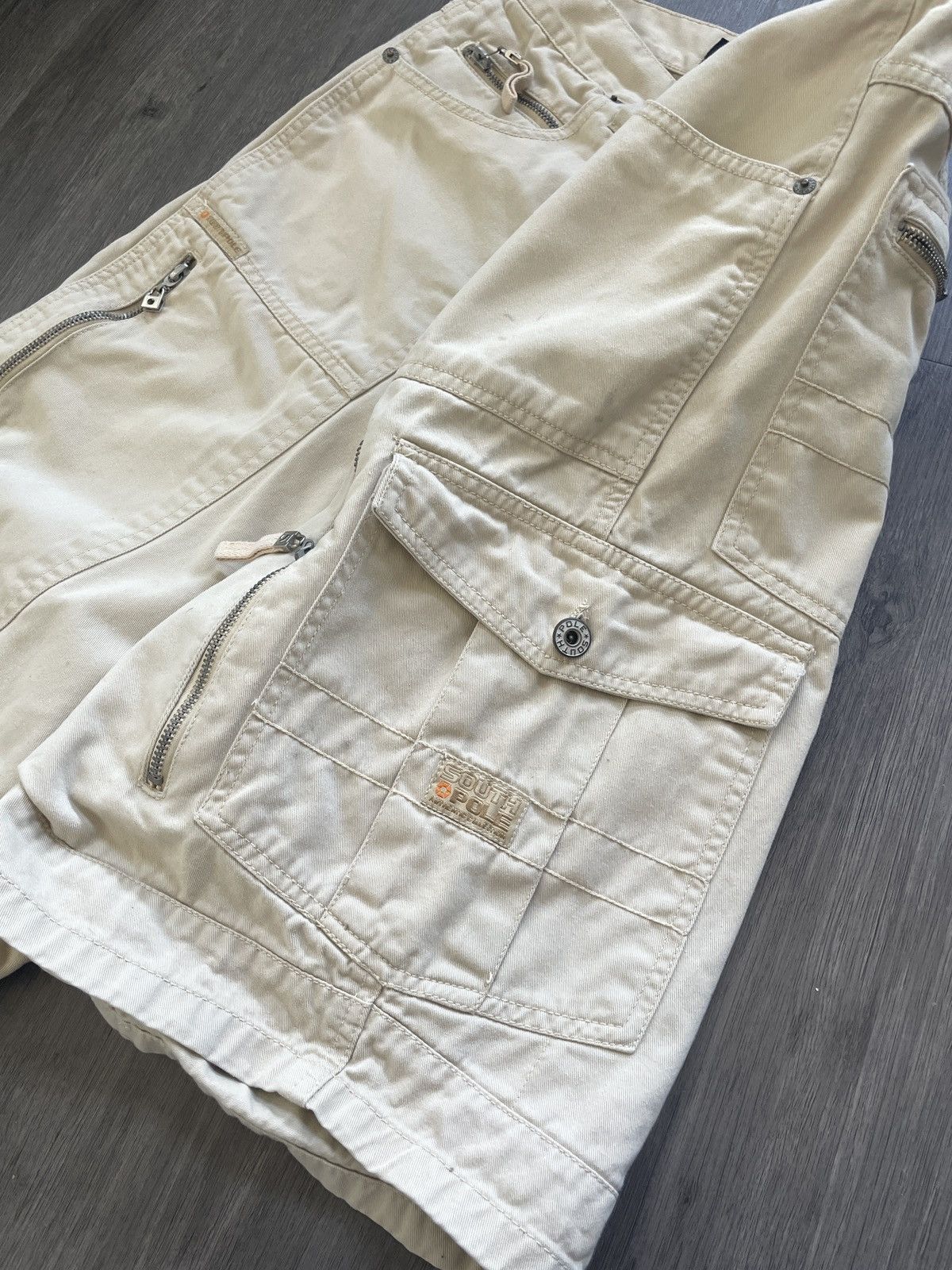 Southpole × Vintage Southpole Y2K “Cargo Chino” Shorts (Sz. 34) Size US 34 / EU 50 - 3 Thumbnail