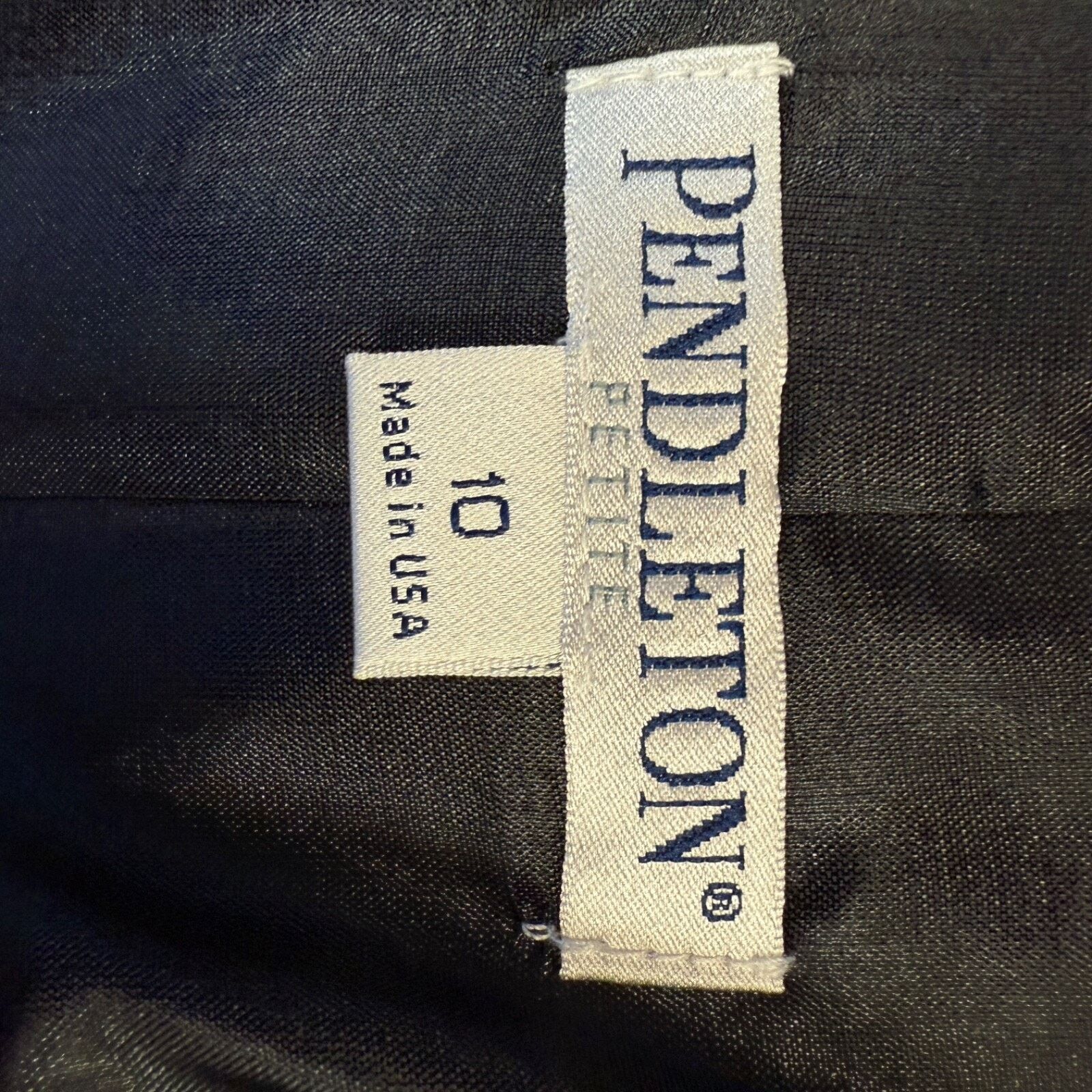 Pendleton Pendleton 10 women’s black suit jacket 100% virgin wool vntg Size L / US 10 / IT 46 - 13 Thumbnail