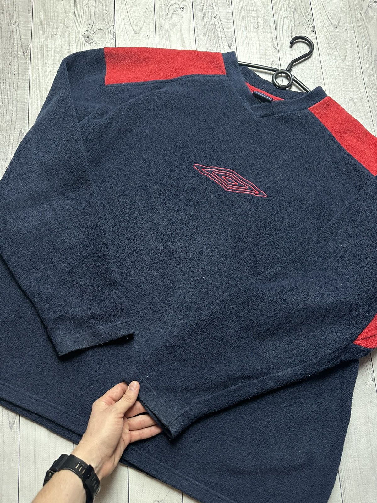Umbro × Vintage Vintage Umbro sweatshirt fleece logo size XXL Size US XXL / EU 58 / 5 - 3 Thumbnail