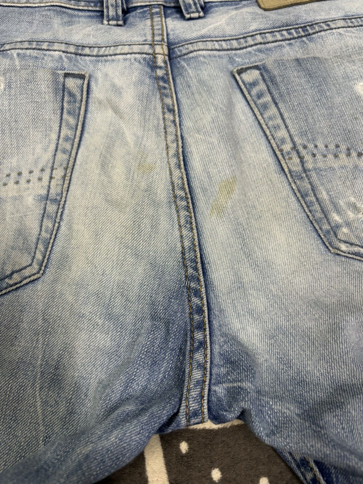 Diesel Vintage Diesel Viker-R-Box Dirty New Age Mud Wash Jeans Size US 32 / EU 48 - 11 Thumbnail
