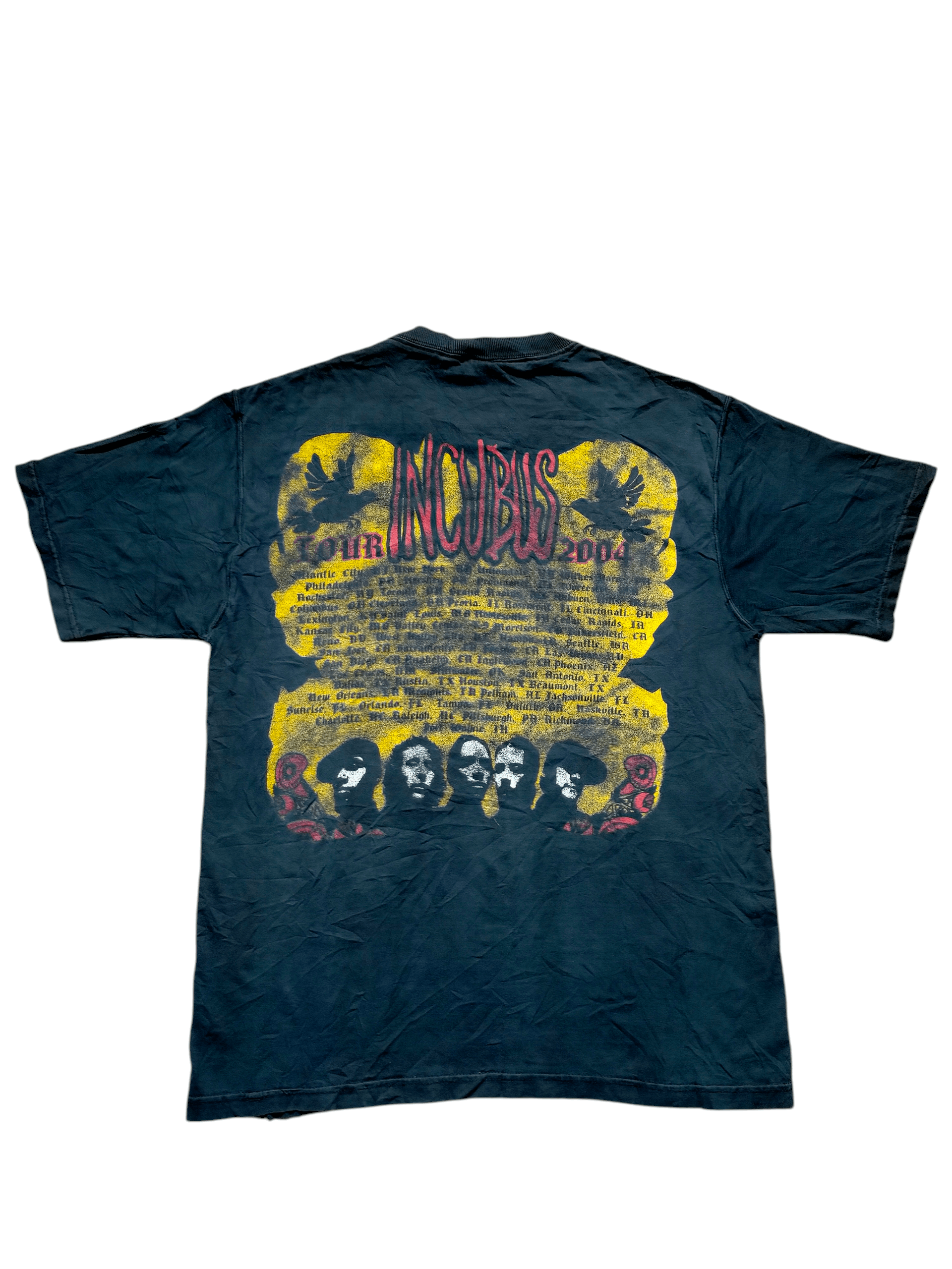 Band Tees Vintage Tour 2004 Incubus Black tee Size US M / EU 48-50 / 2 - 2 Thumbnail