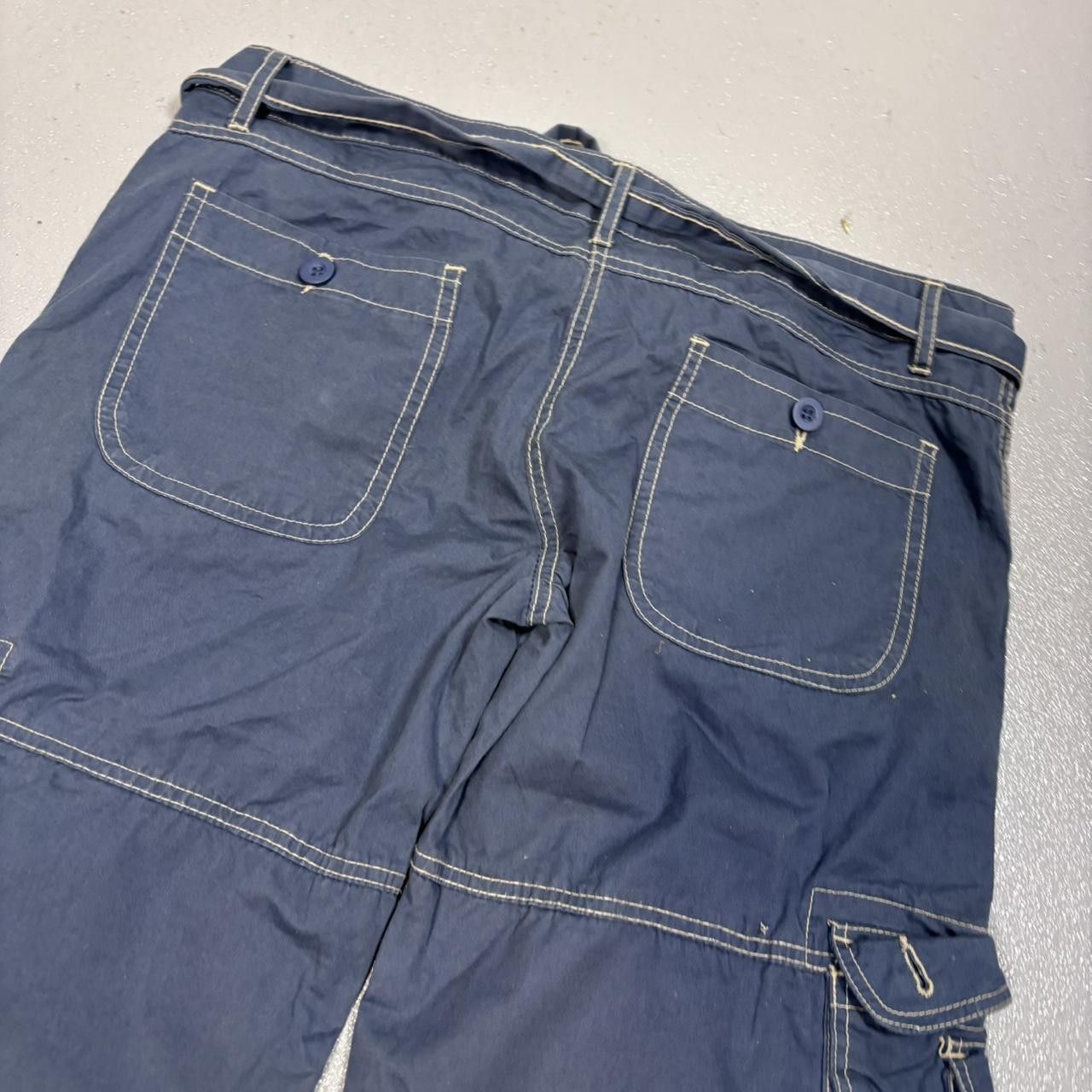 Japanese Brand × Vintage Vintage y2k 90s cargo pants Size US 34 / EU 50 - 7 Thumbnail