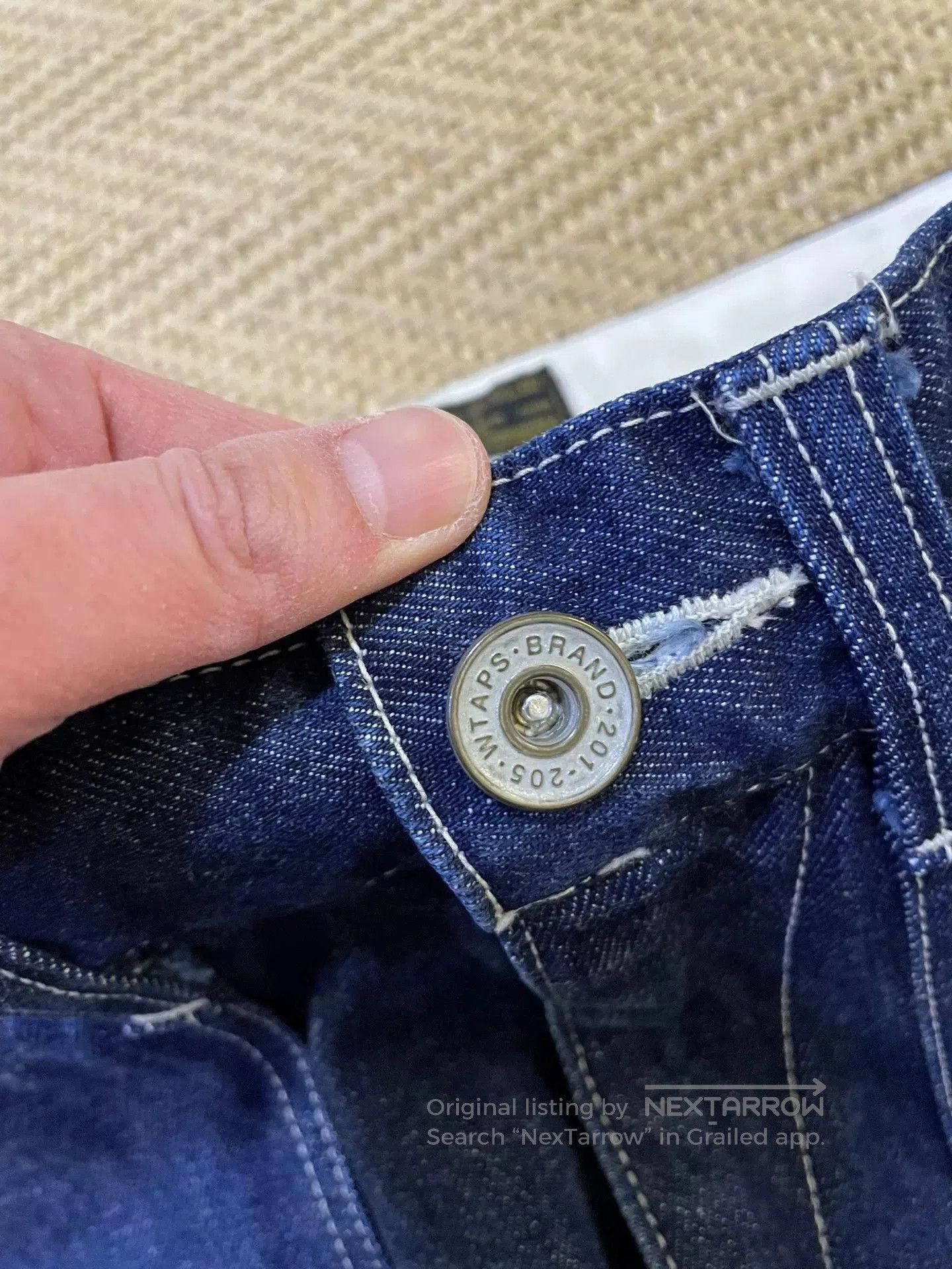 Wtaps WTAPS UNION DENIM Workwear Jeans. Size US 40 / EU 56 - 6 Thumbnail