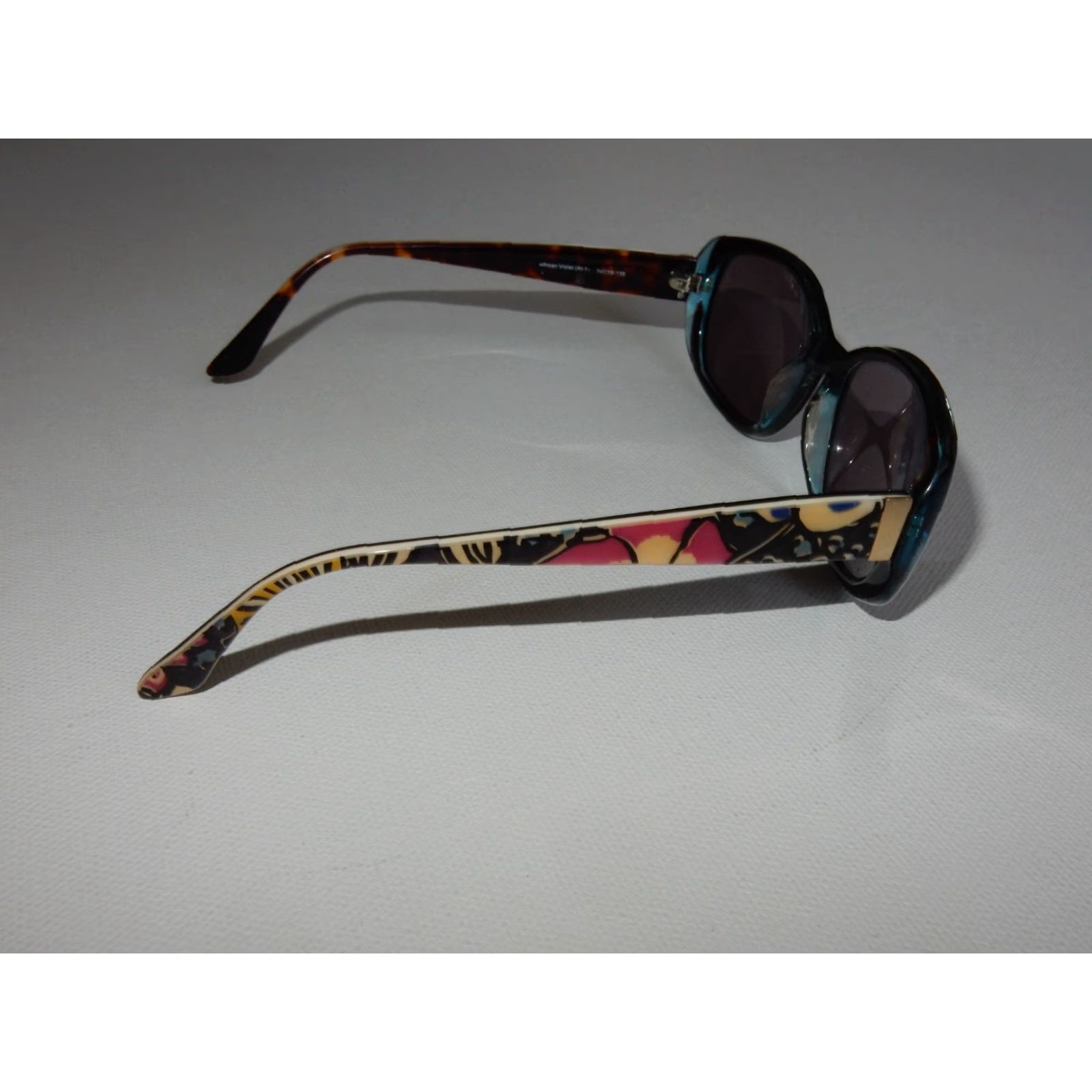 Vera Bradley Vera Bradley Sunglasses Frames Only Brown Women's 54mm 18-135 African Violet Willow Size ONE SIZE - 3 Thumbnail