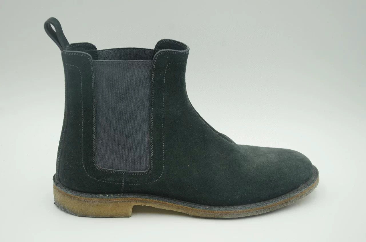 Bottega Veneta BV Wolf Gray Suede Chelsea Boots Men's 42 Size US 9 / EU 42 - 5 Thumbnail