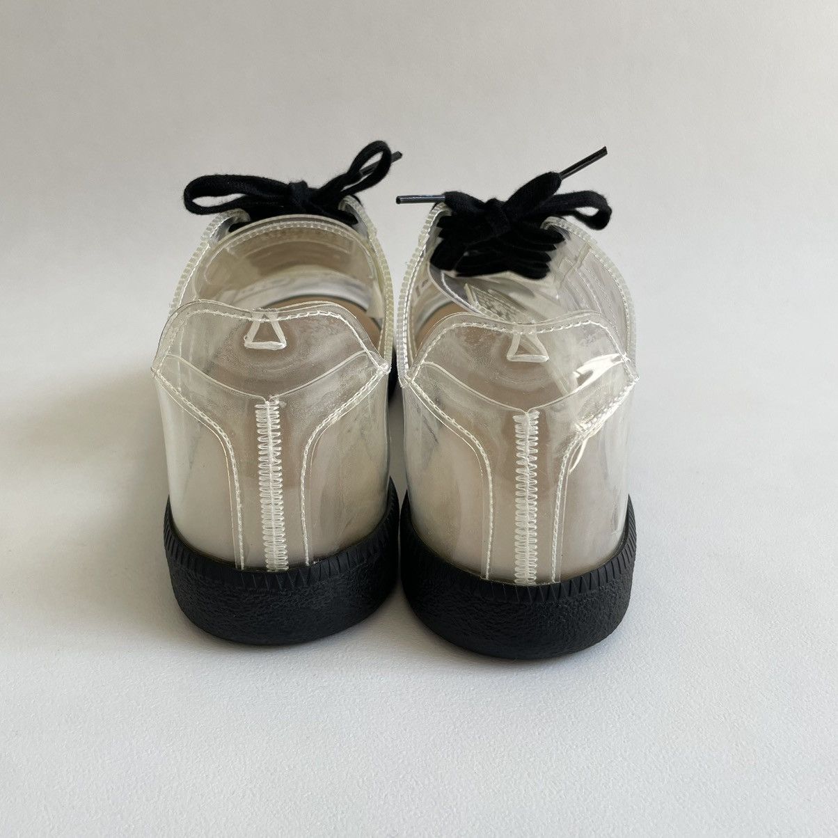 Maison Margiela S/S 21 Clear PVC GAT Sneakers Size US 10 / EU 43 - 12 Thumbnail