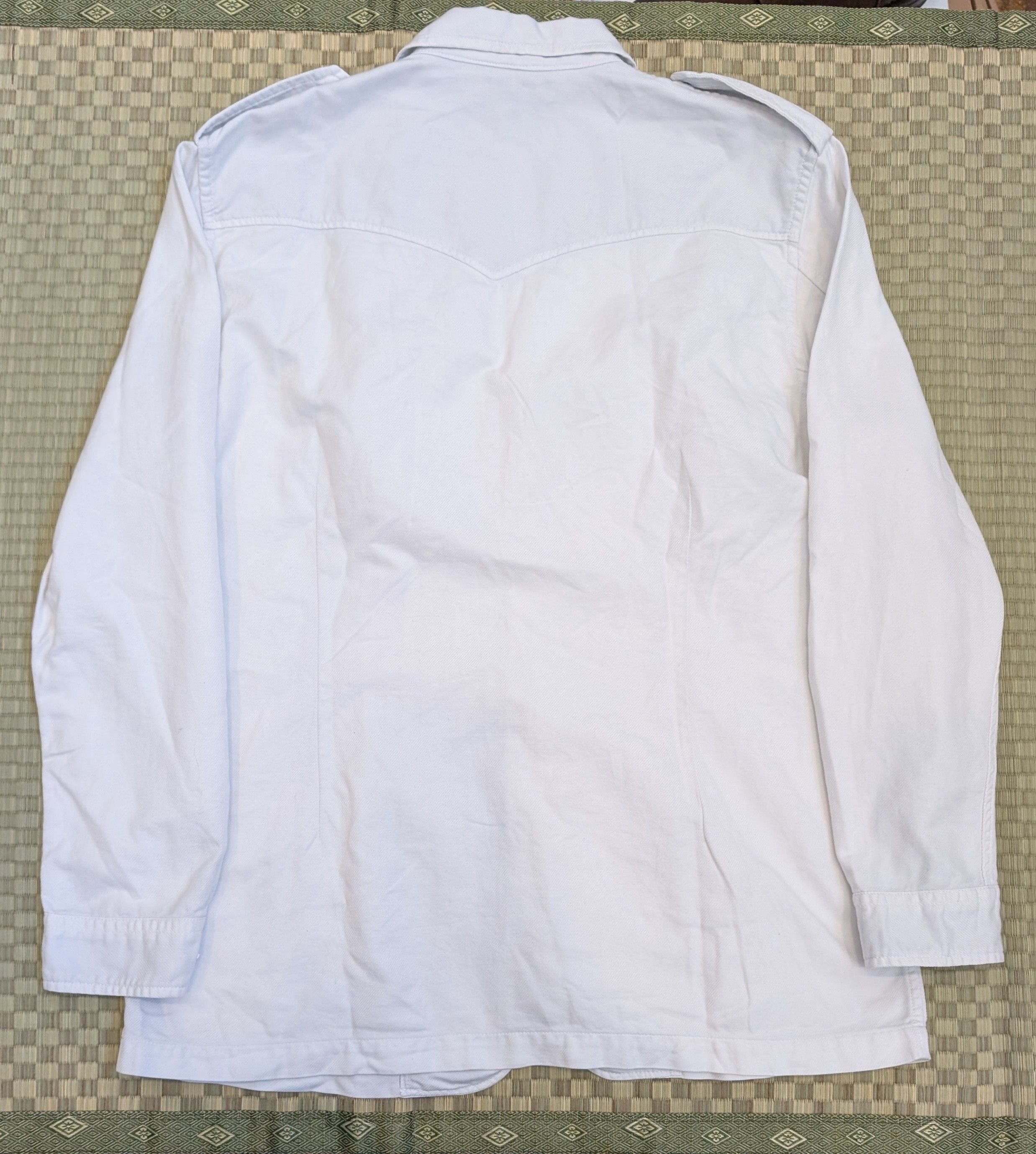 Sage De Cret Sage de Cret 100% Cotton Shirt Jacket Made in Japan Size US M / EU 48-50 / 2 - 2 Thumbnail