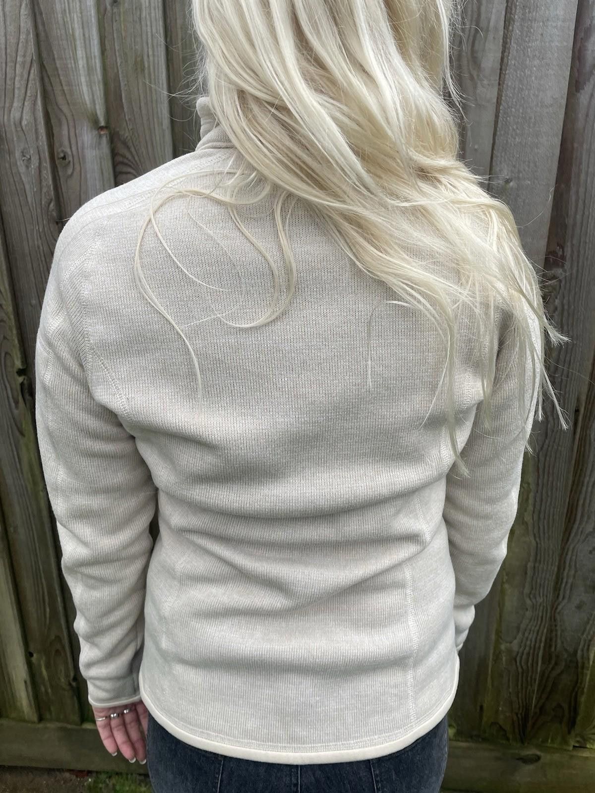 Other Patagonia Women’s Fleece Zip Up Jacket Cream Medium Size M / US 6-8 / IT 42-44 - 2 Thumbnail
